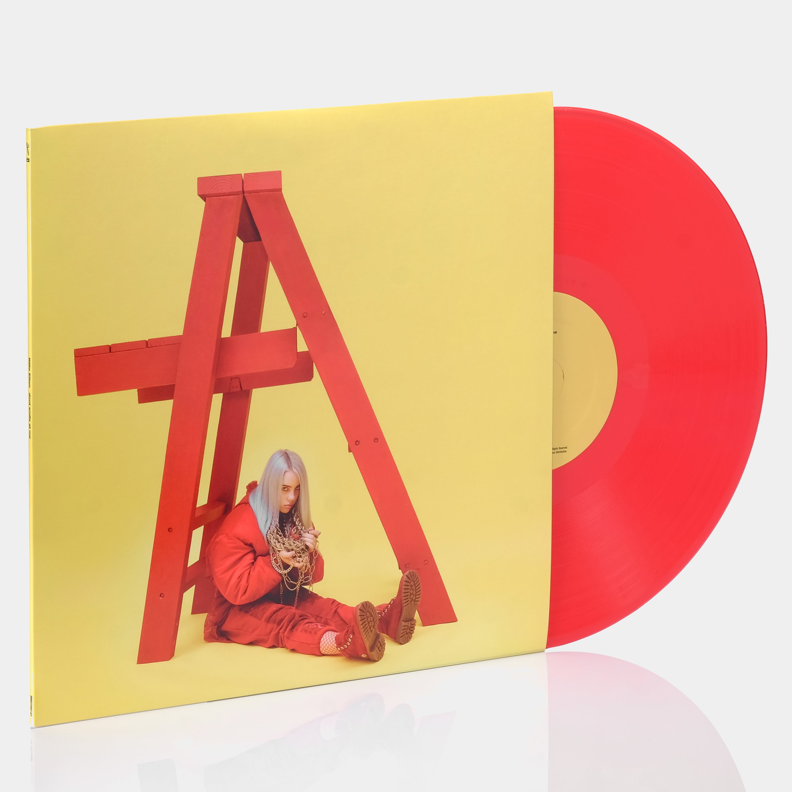 Billie Eilish - Don't Smile At Me LP Red Vinyl Record
