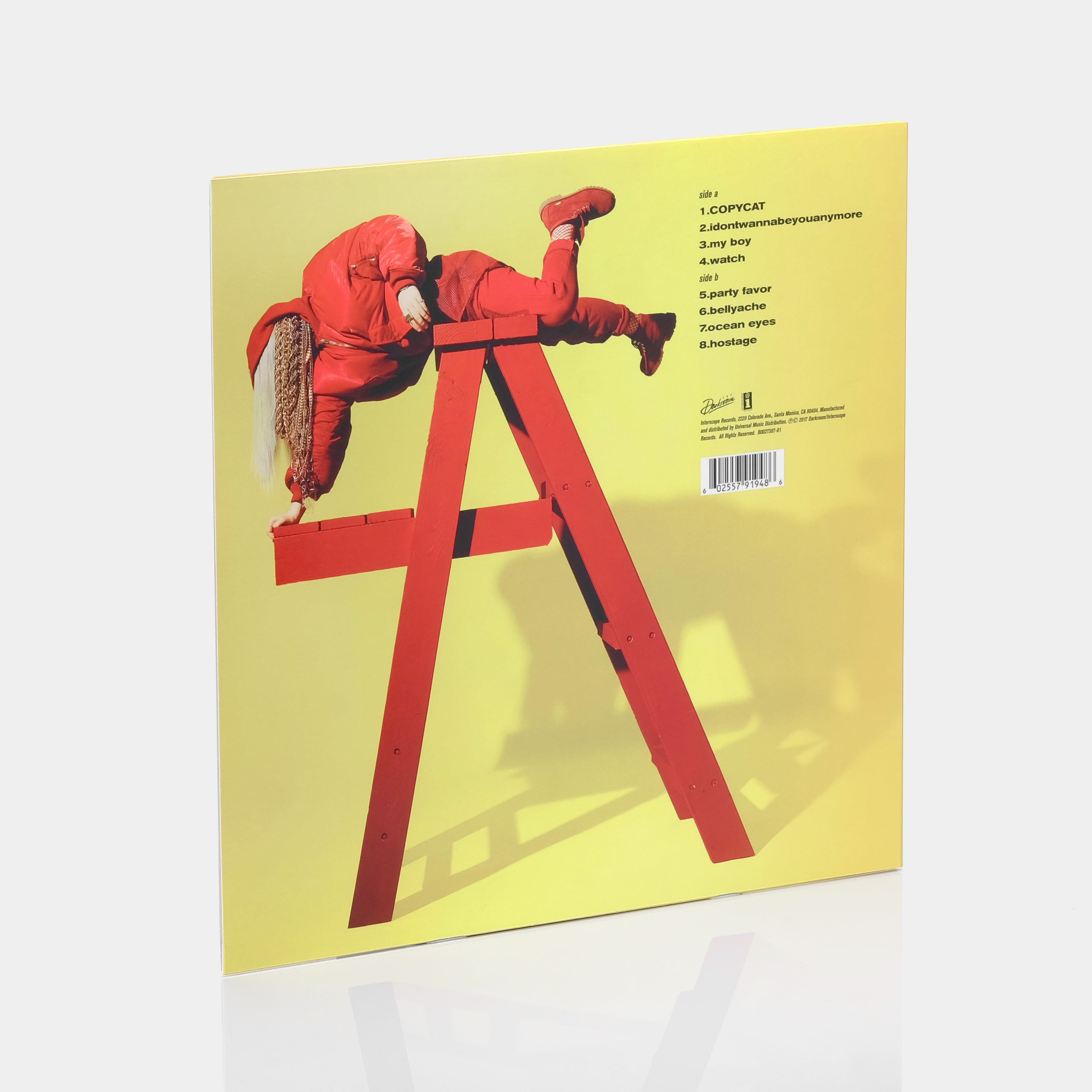 Billie Eilish - Don't Smile At Me LP Red Vinyl Record