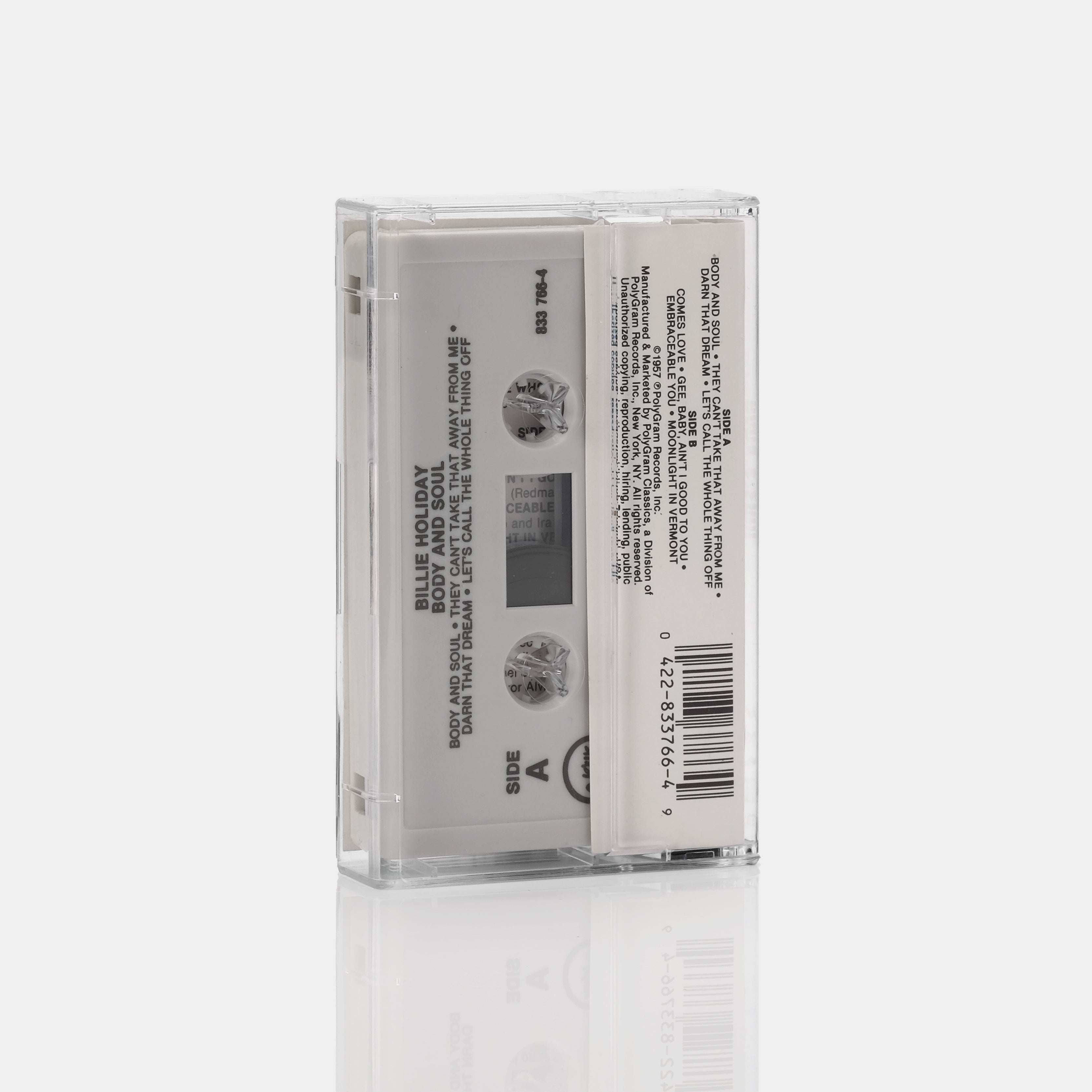 Billie Holiday - Body & Soul Cassette Tape