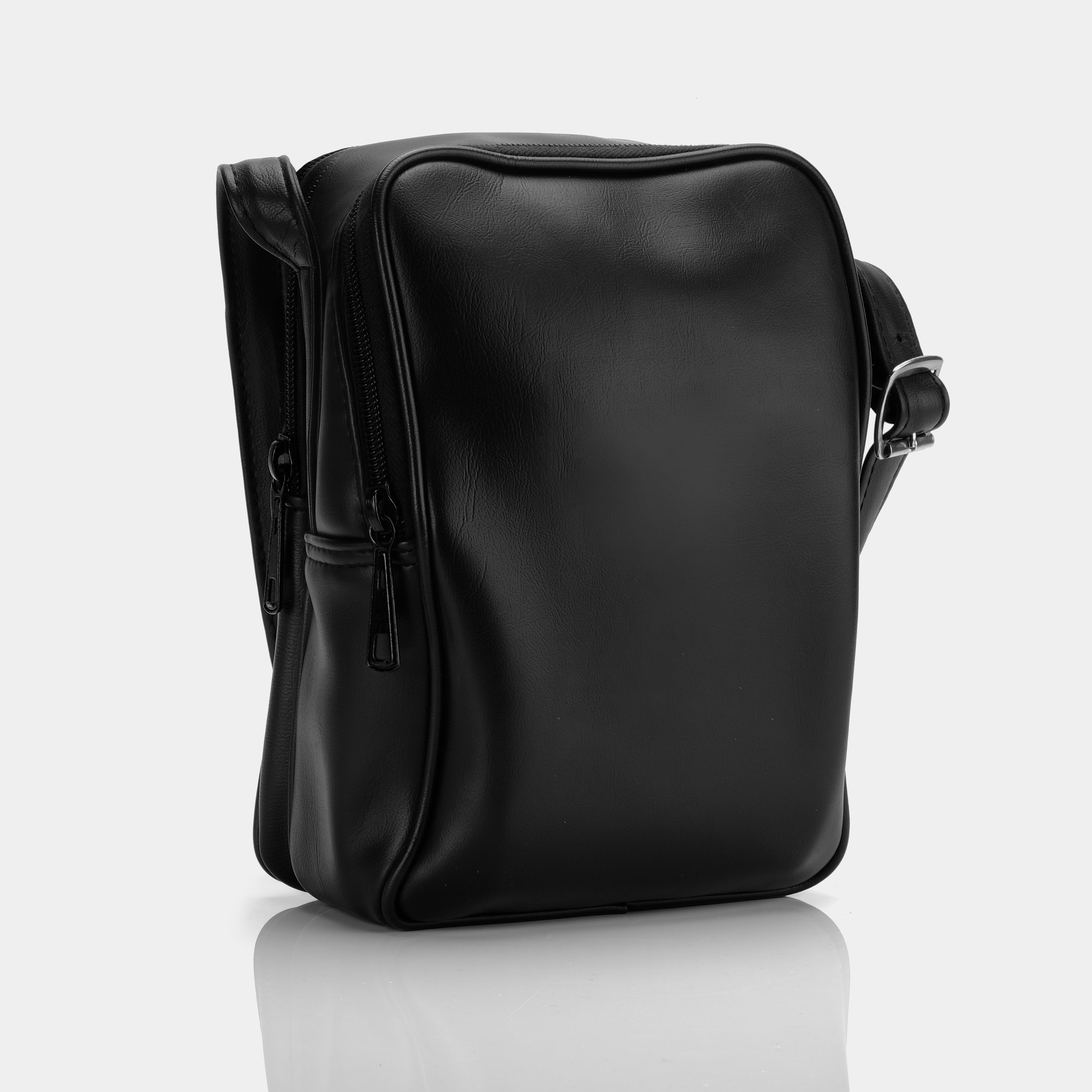Vegan Leather Crossbody Camera Bag
