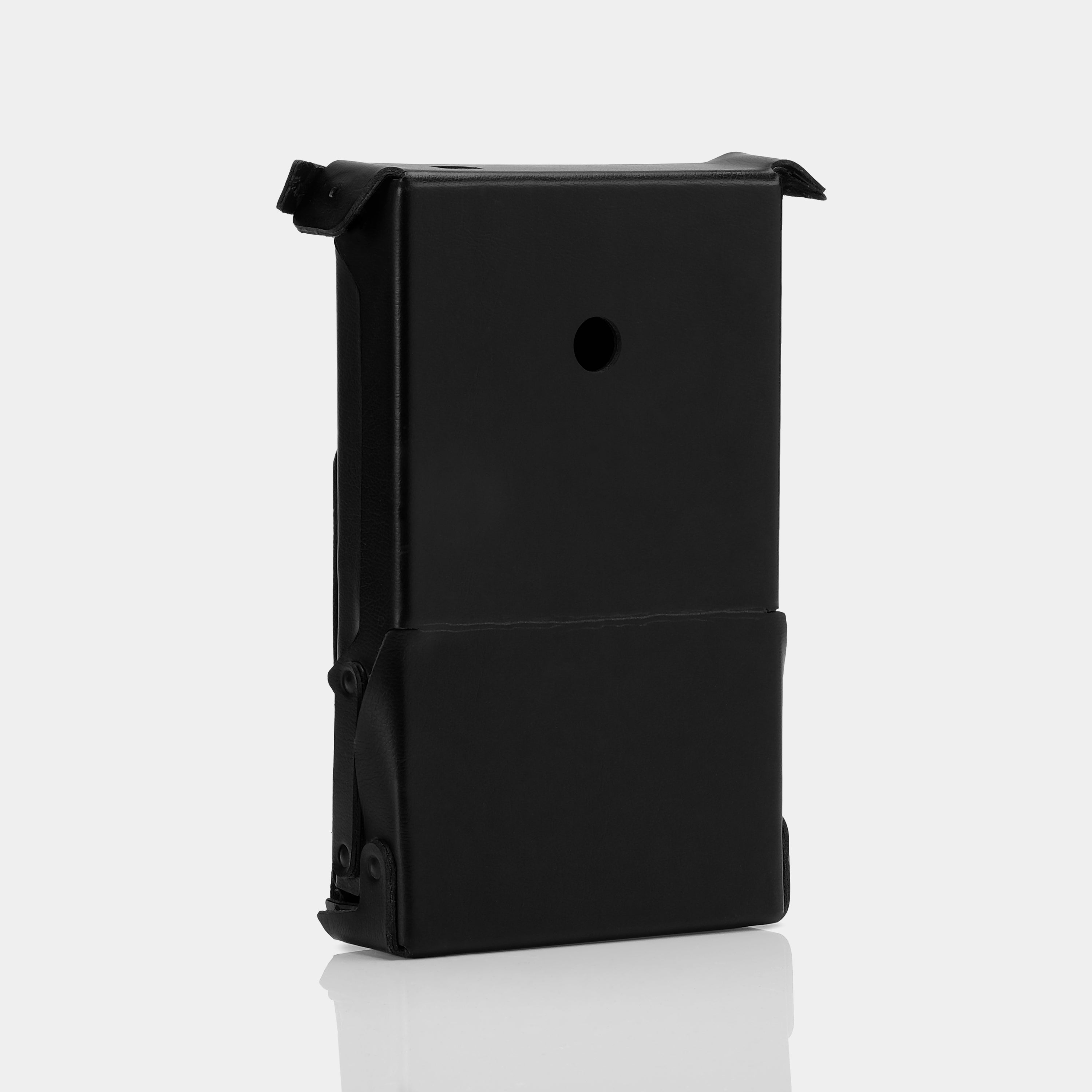 Polaroid SX-70 "Ever-Ready" Style Black Leather Folding Camera Case