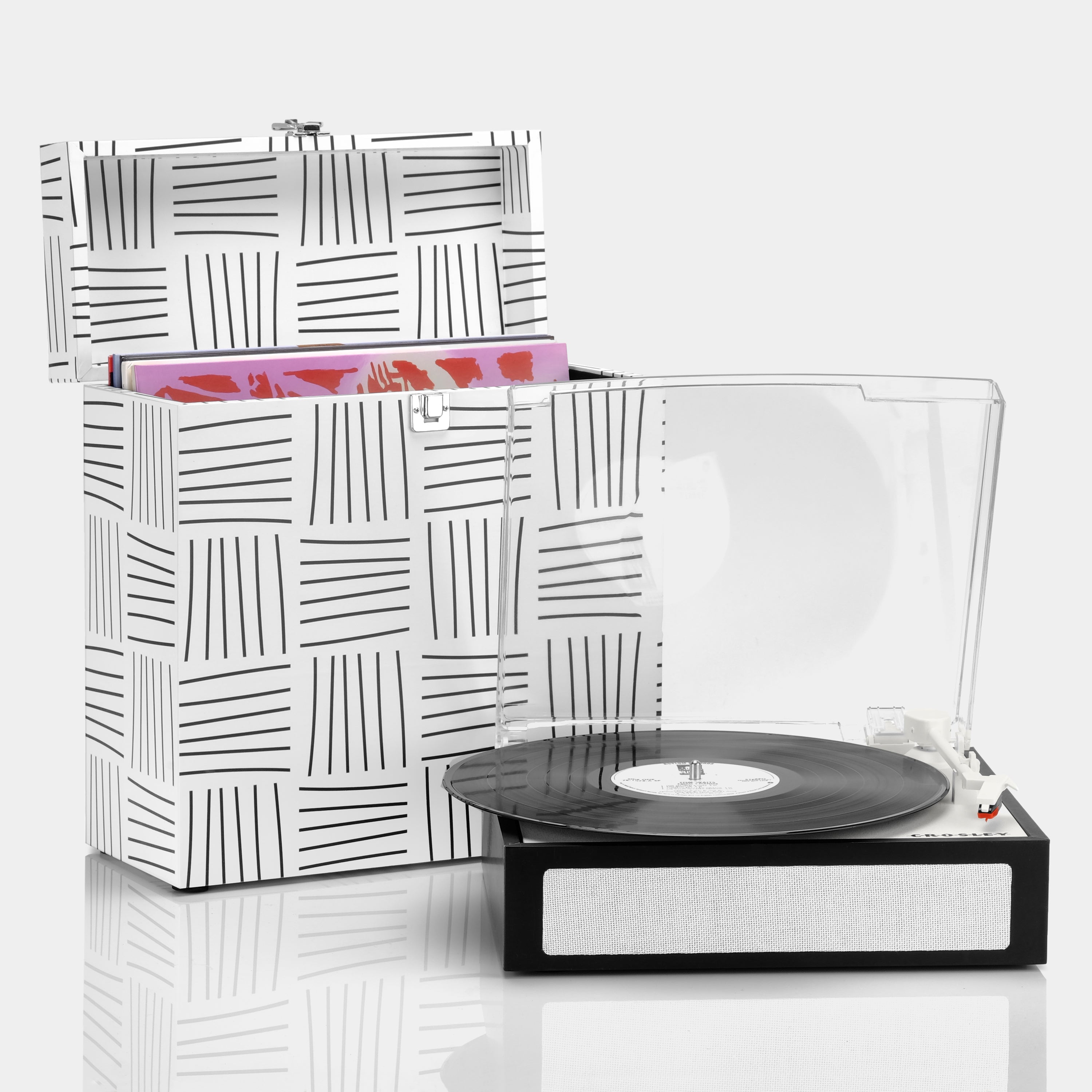 Crosley Fusion Turntable Combo - Black & White