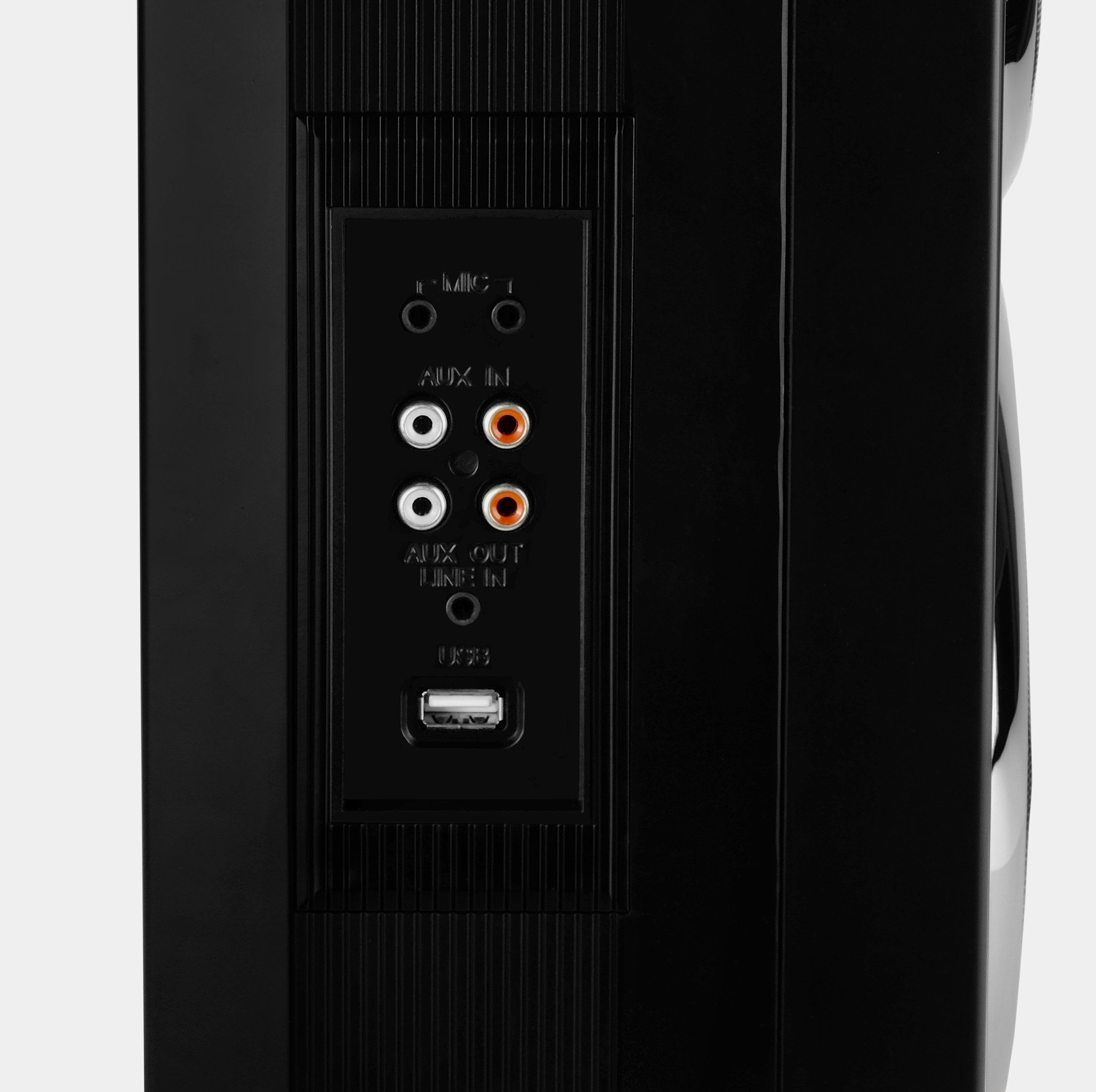 GPO Brooklyn Bluetooth Boombox Stereo Black Cassette and CD Player