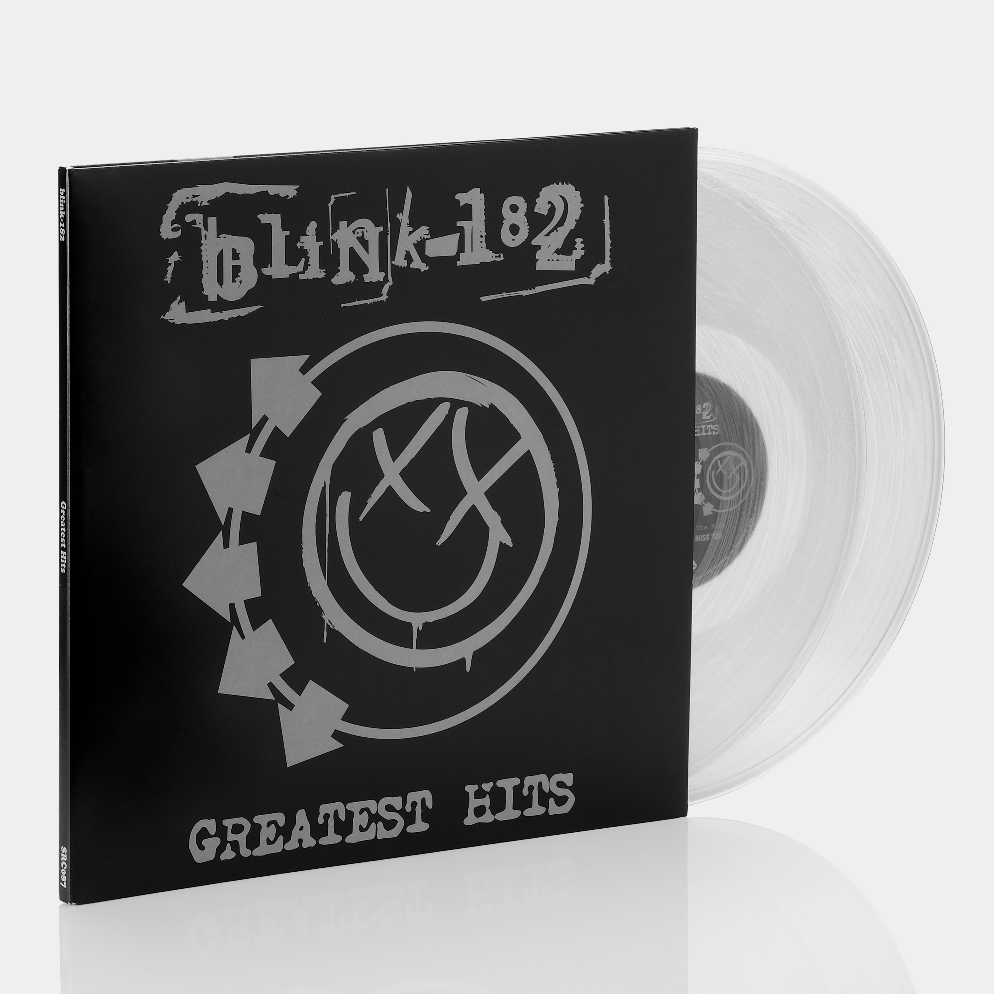 Blink-182 - Greatest Hits 2xLP Clear Vinyl Record
