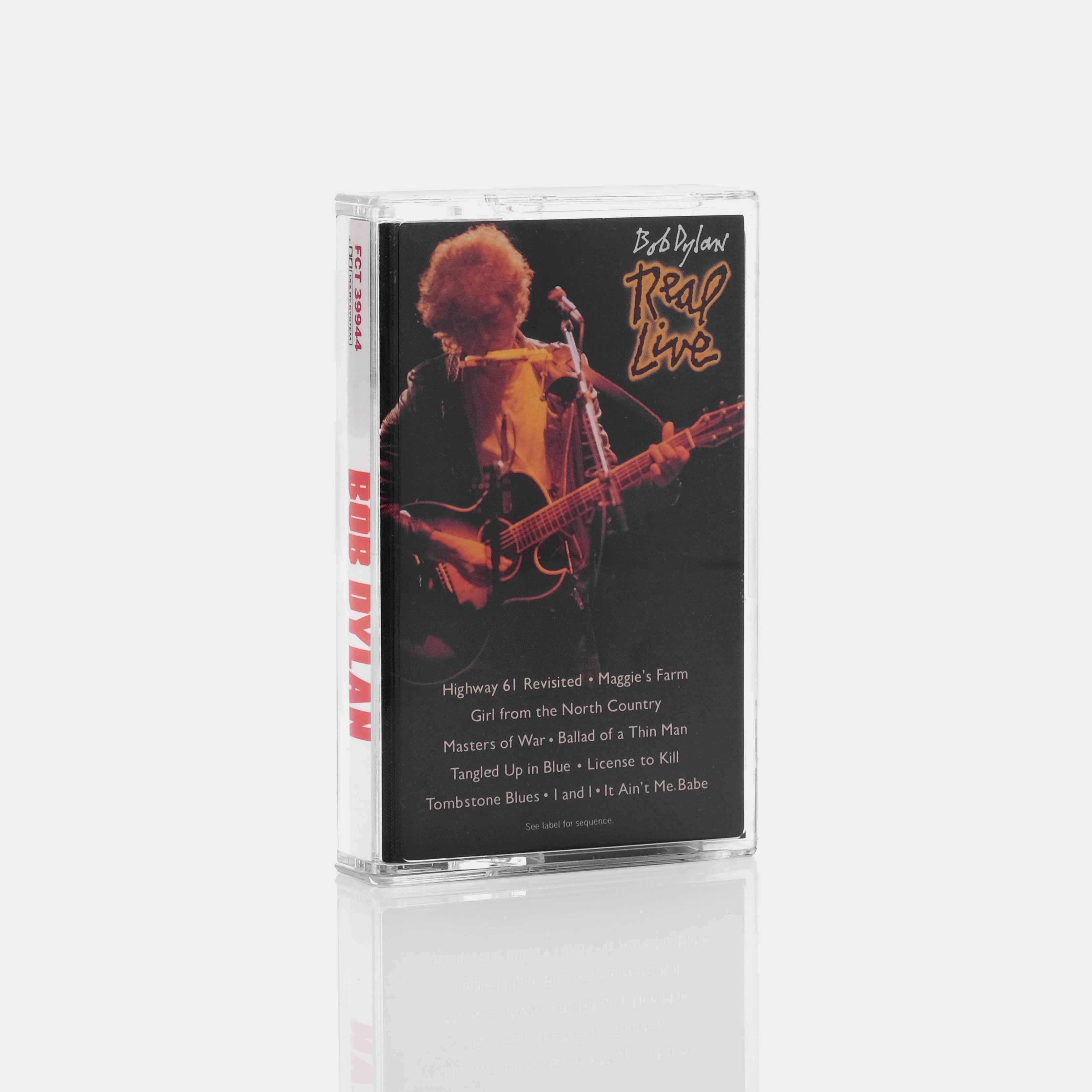 Bob Dylan - Real Live Cassette Tape