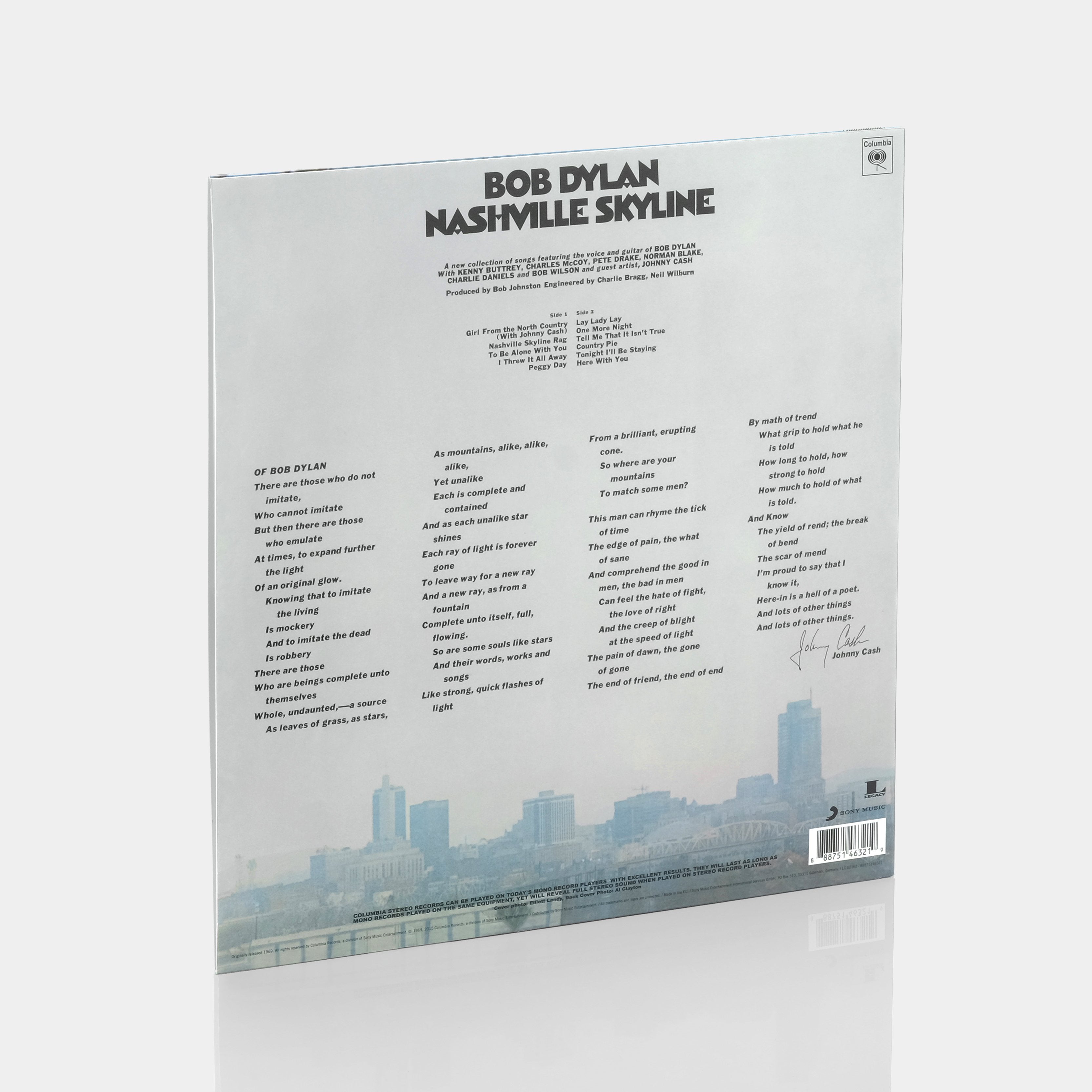 Bob Dylan - Nashville Skyline LP Vinyl Record