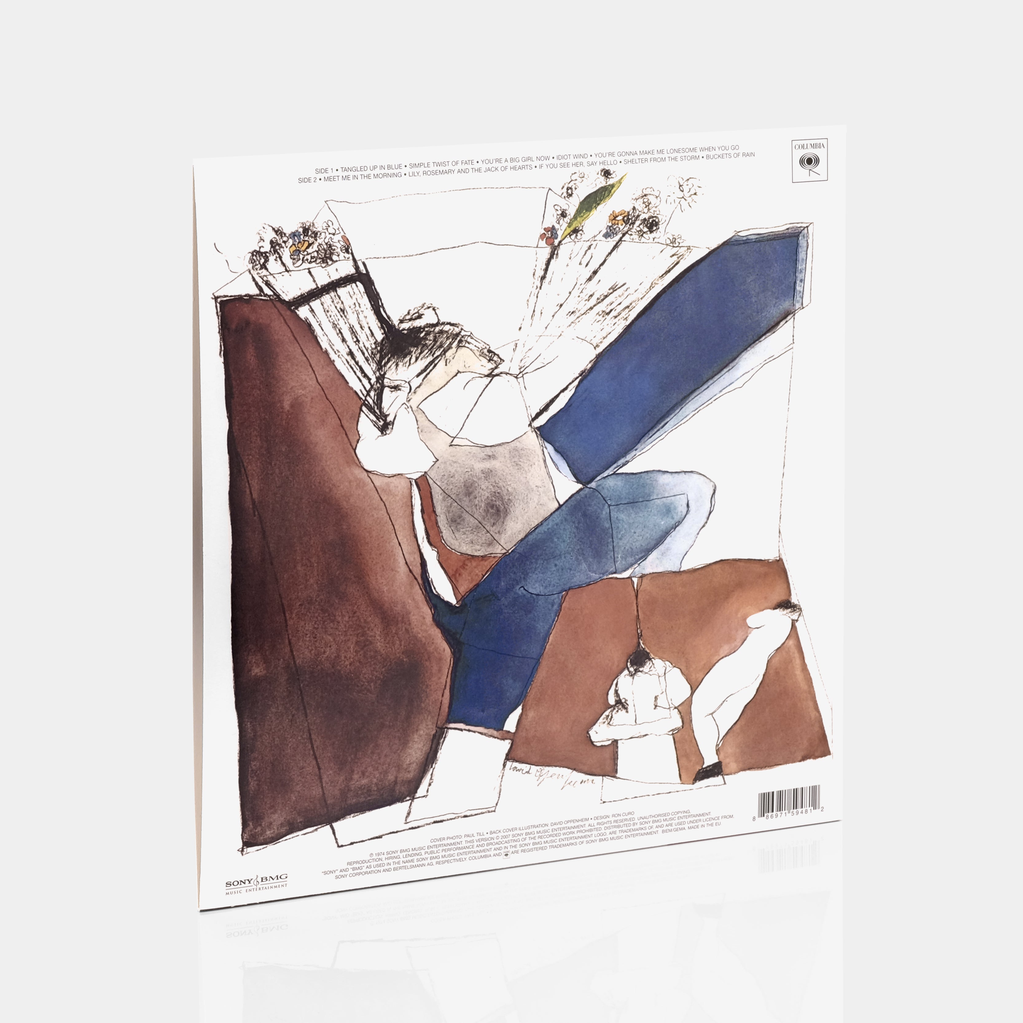 Bob Dylan - Blood on the Tracks LP Vinyl Record