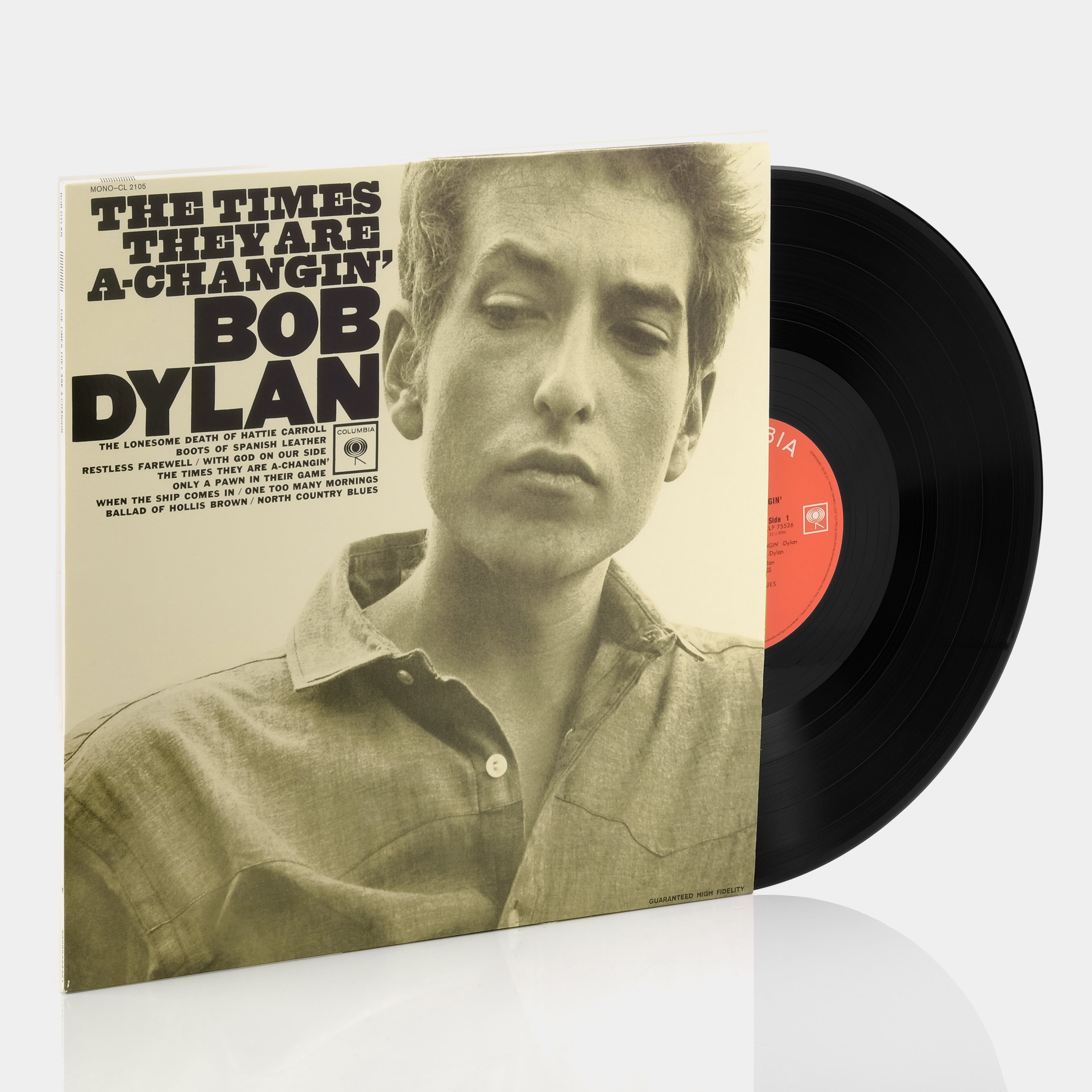 Bob Dylan - The Times They Are A-Changin' LP Vinyl Record