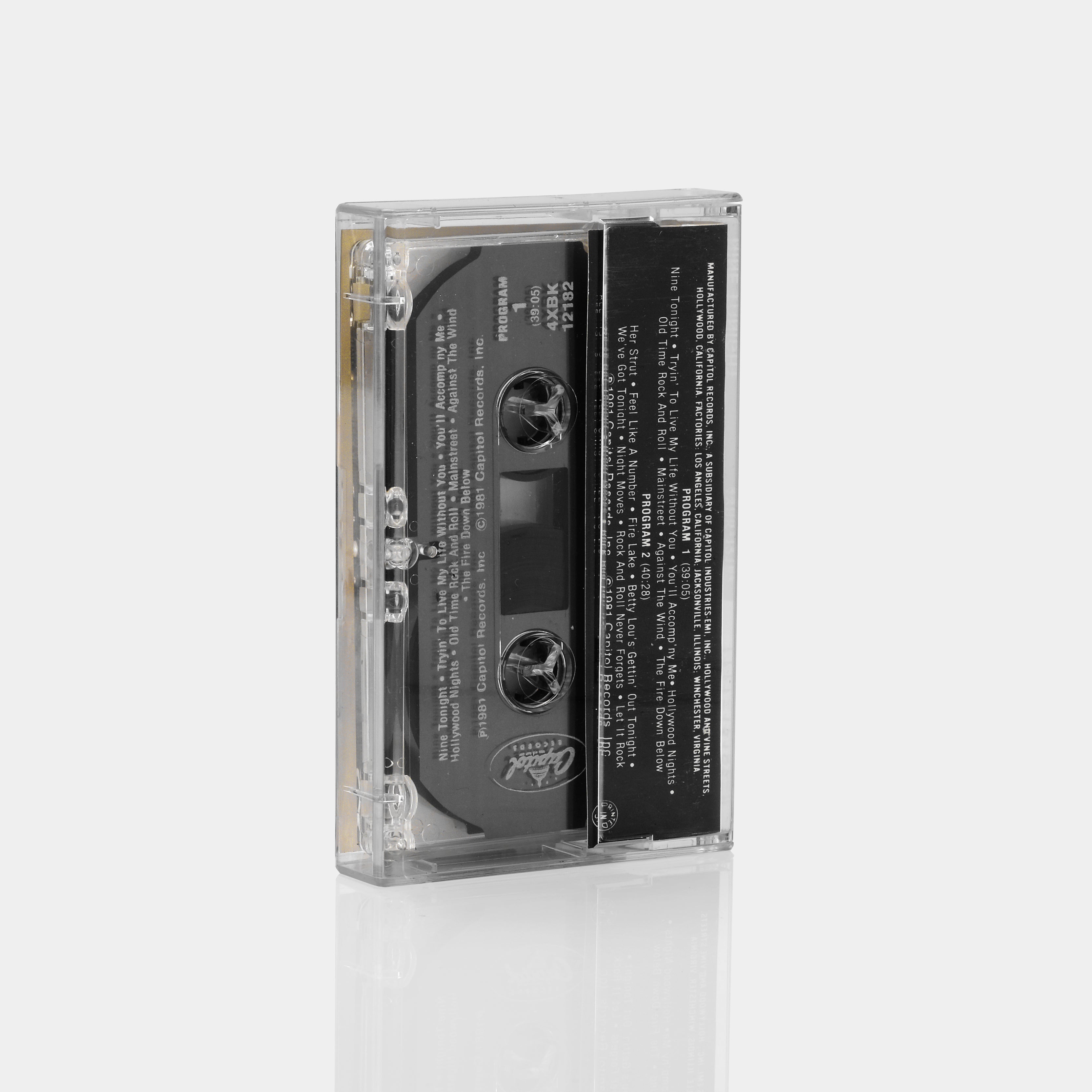 Bob Seger & The Silver Bullet Band - Nine Tonight Cassette Tape