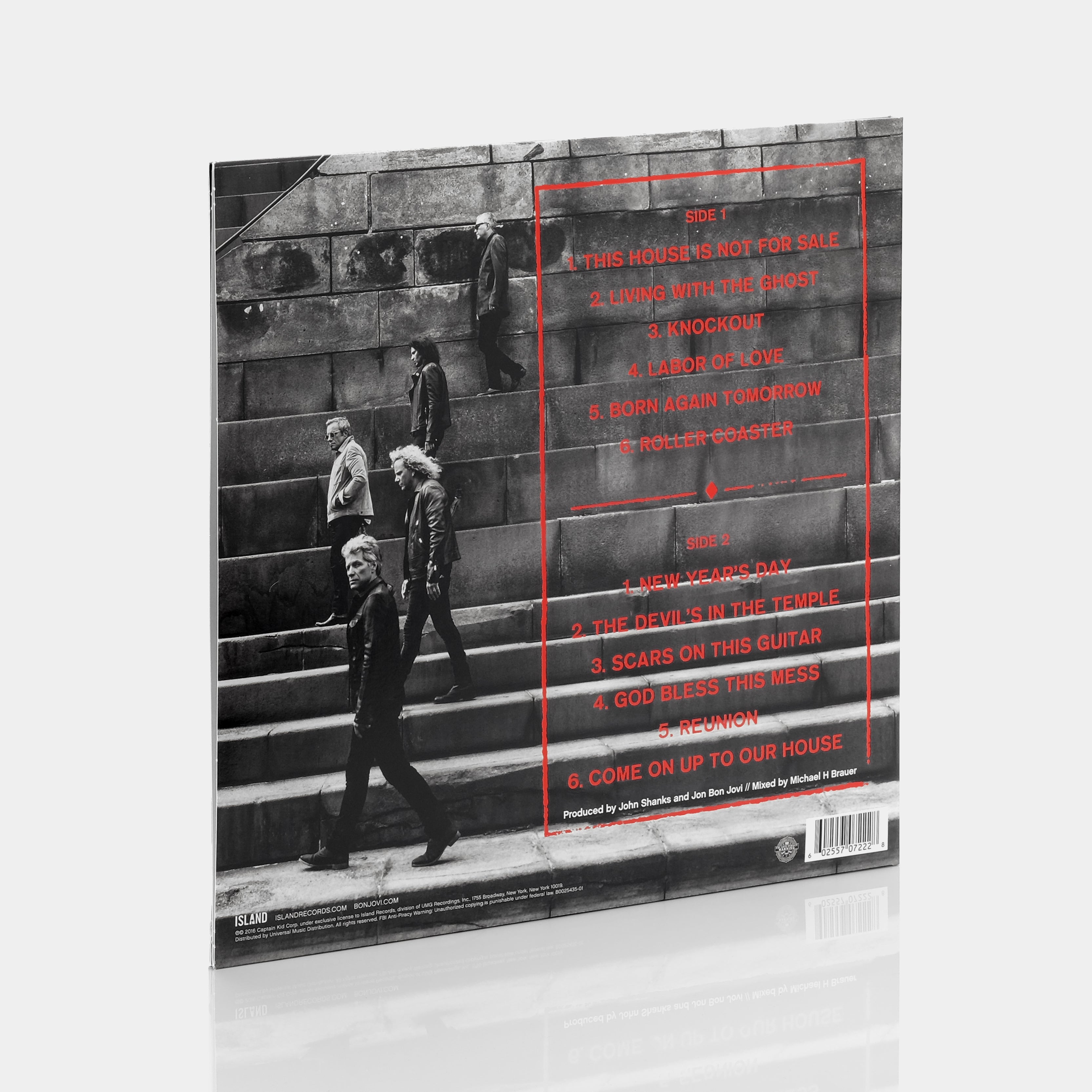 Bon Jovi - This House Is Not For Sale LP Vinyl Record