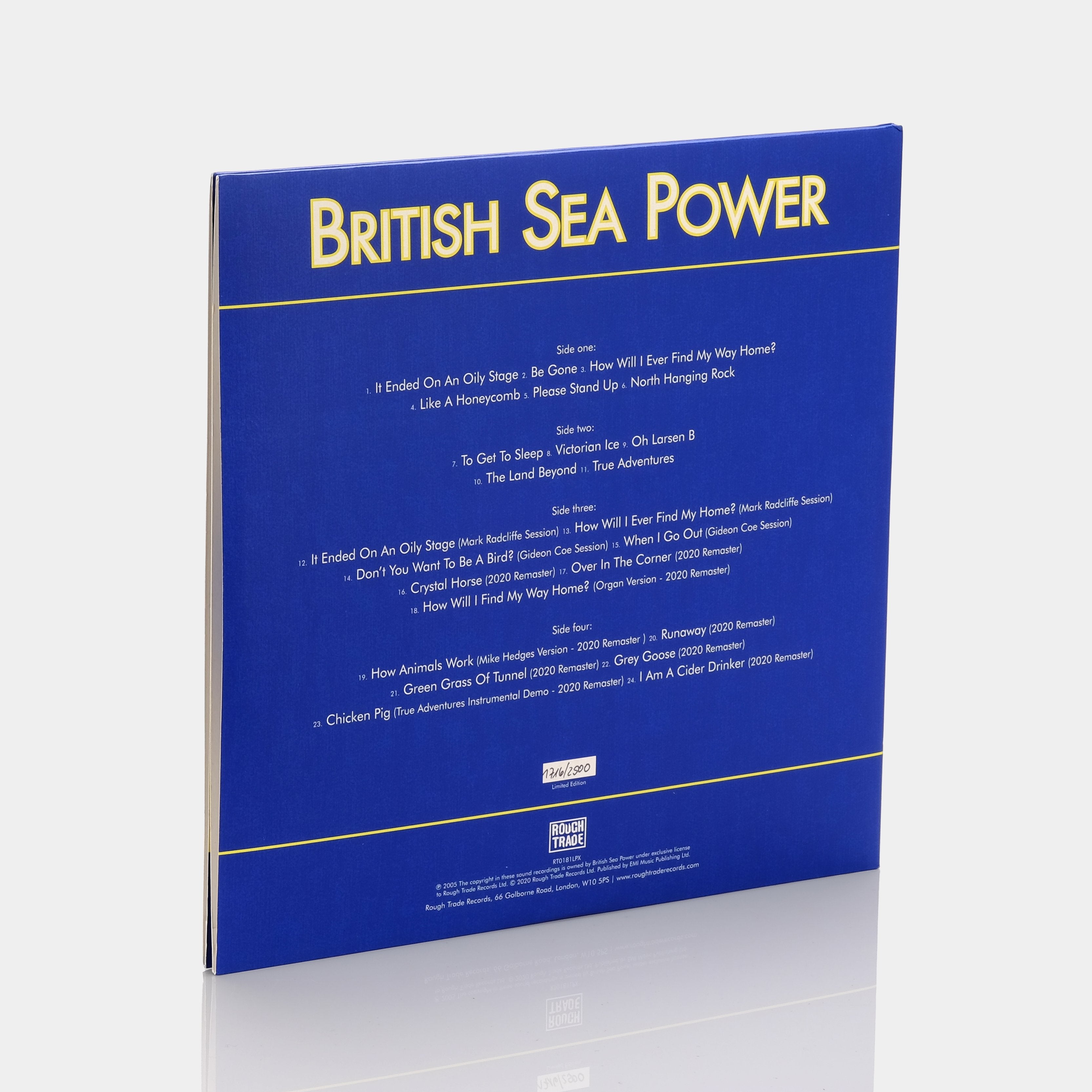 British Sea Power - Open Season 2xLP Blue Vinyl Record + Picture Disc