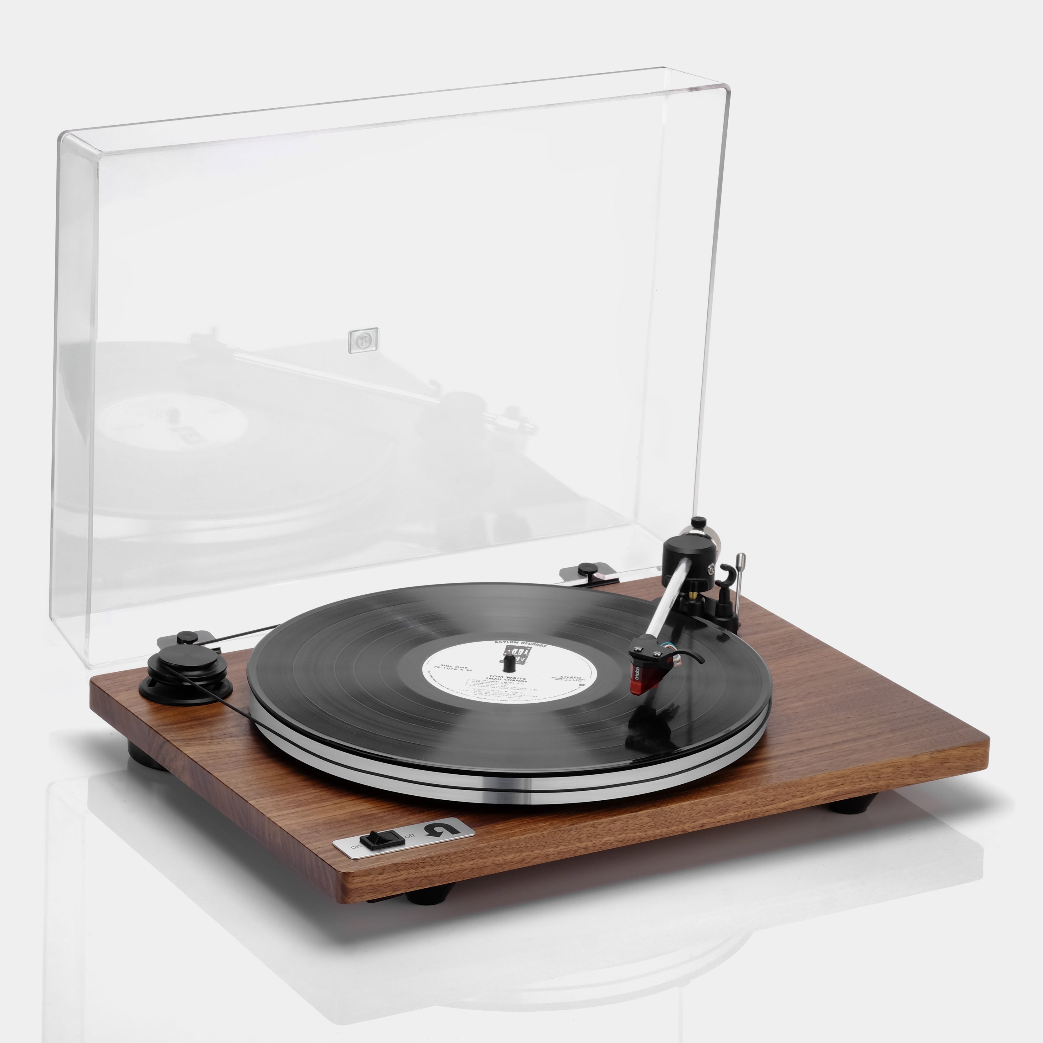 Orbit Special Walnut Turntable with Built-in Preamp by U-Turn Audio