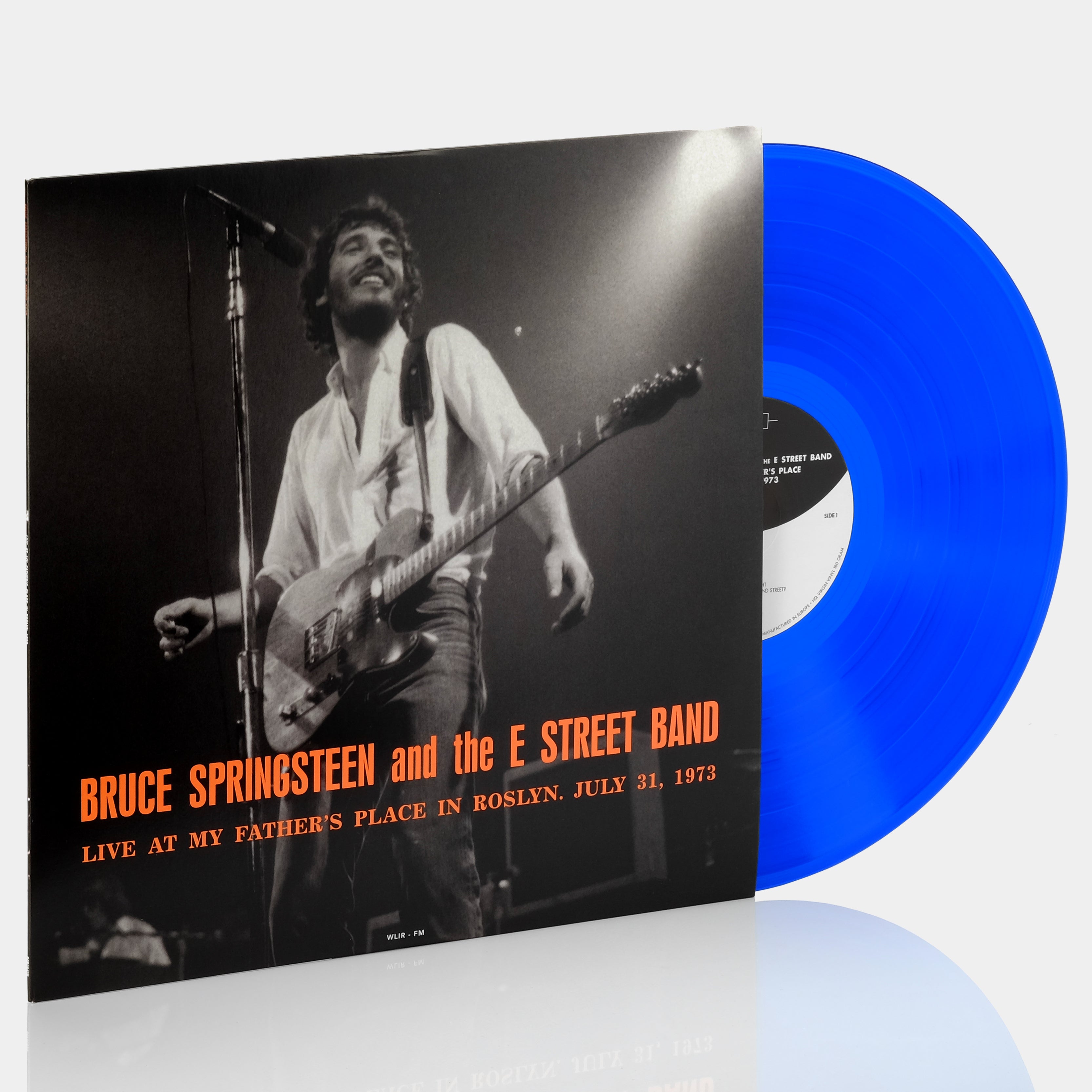 Bruce Springsteen and the E Street Band - Live at My Father's Place in Roslyn - July 31, 1973 LP Blue Vinyl Record