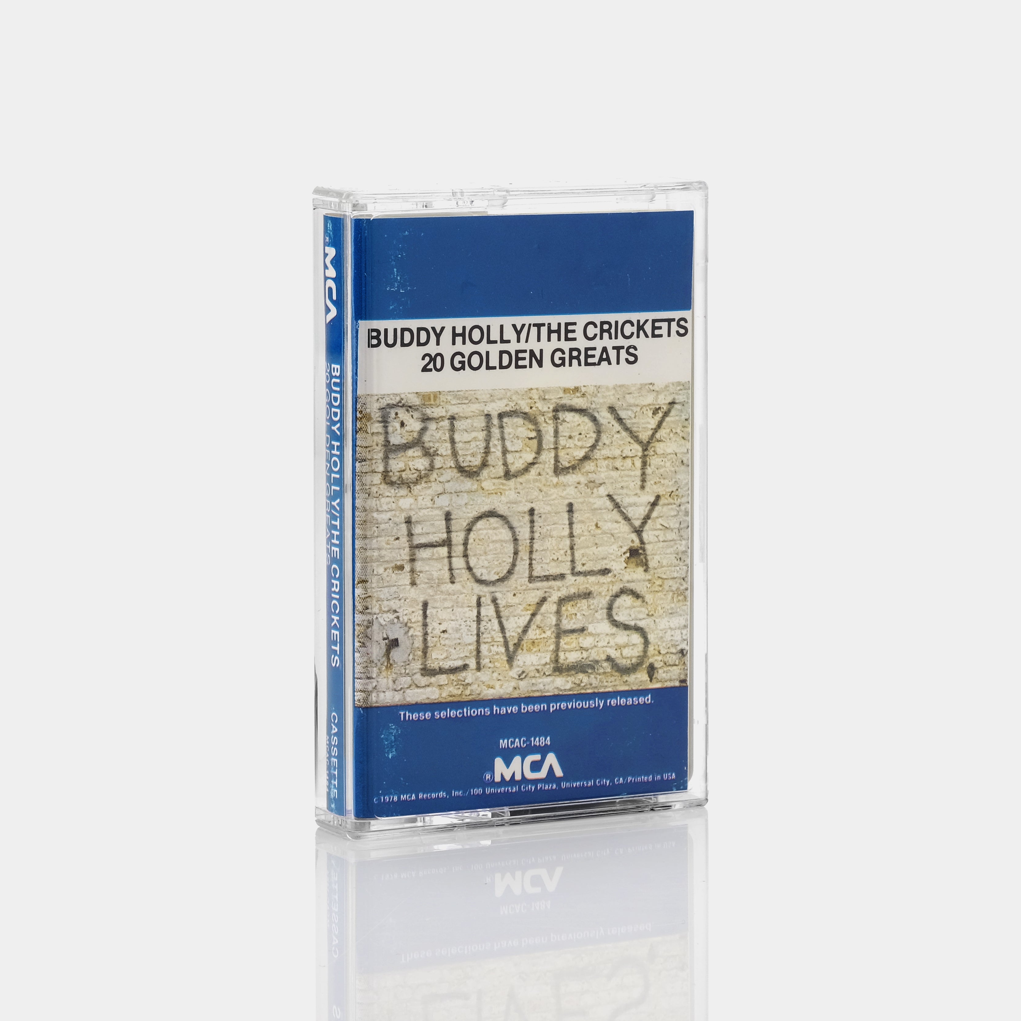 Buddy Holly & The Crickets - 20 Golden Greats Cassette Tape