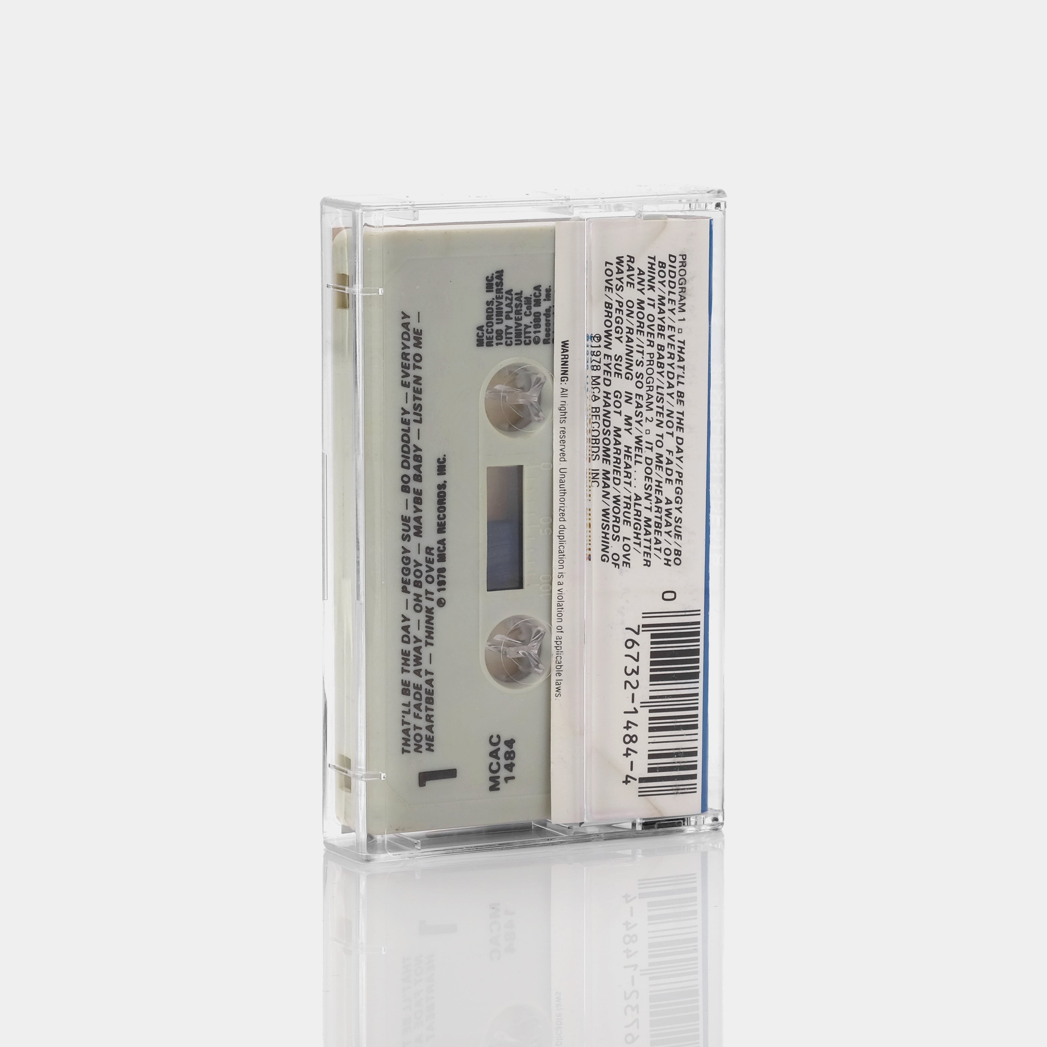 Buddy Holly & The Crickets - 20 Golden Greats Cassette Tape