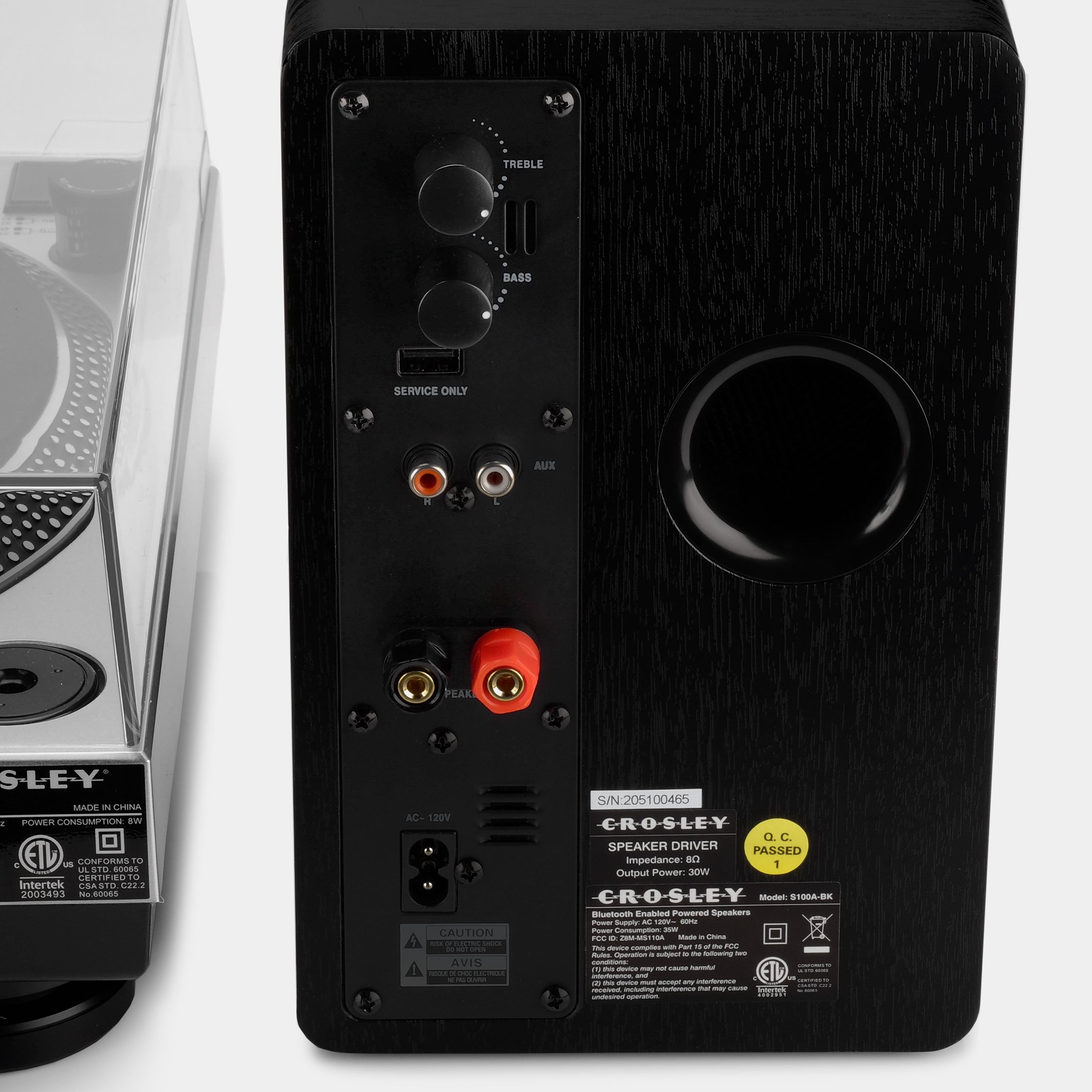 Crosley K100 K-Series Turntable System