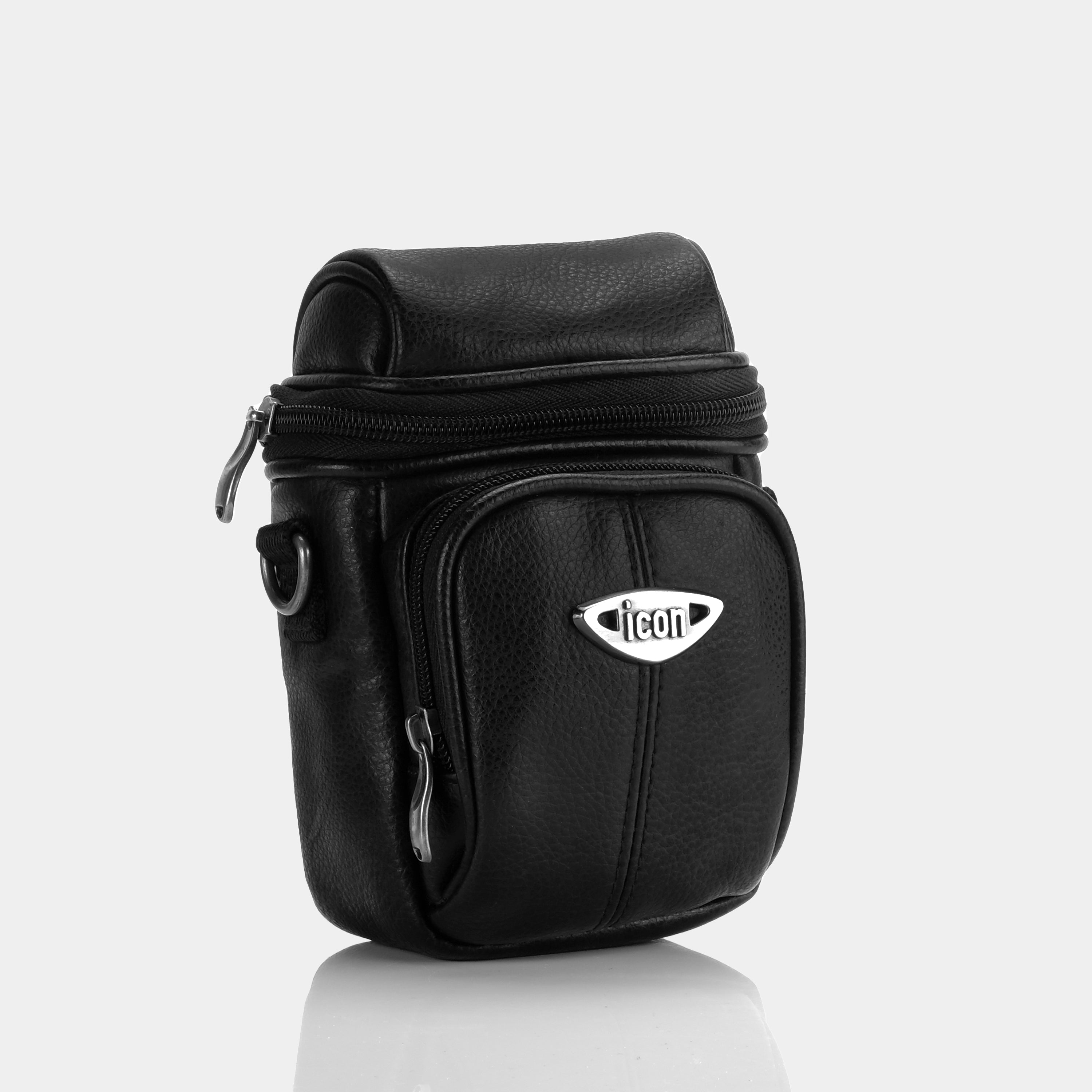 ICON Faux Leather Point And Shoot Camera Case