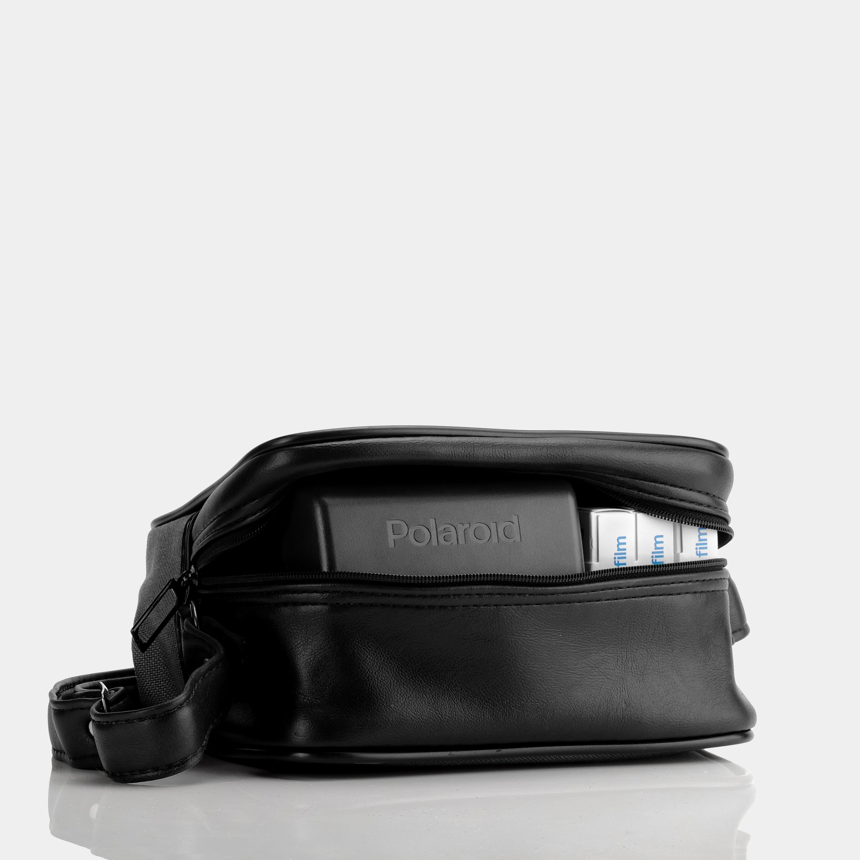 Grey Canvas Camera Bag