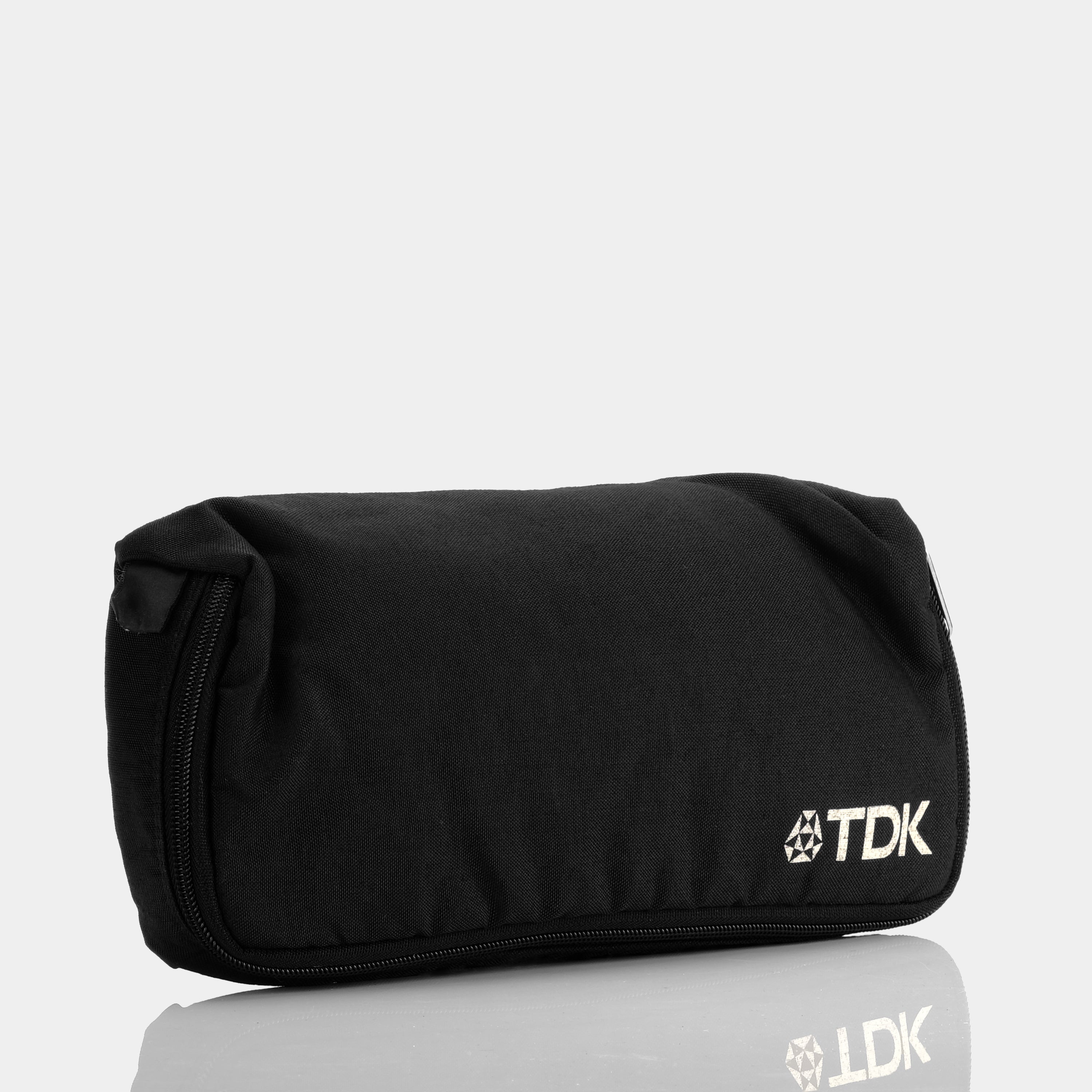 TDK Black Canvas Cassette Storage Bag