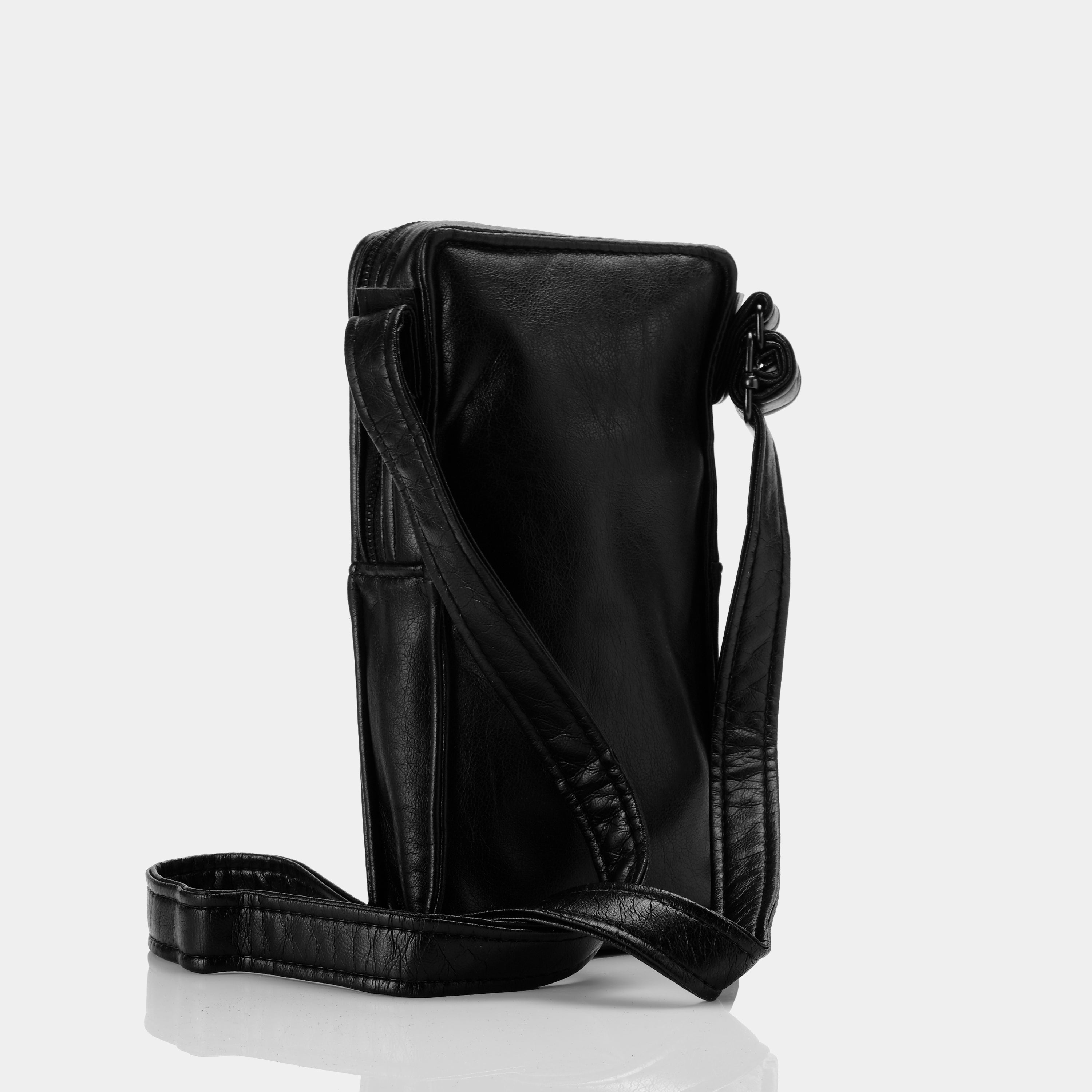 Black Leather Sonar Autofocus SX-70 Instant Camera Case