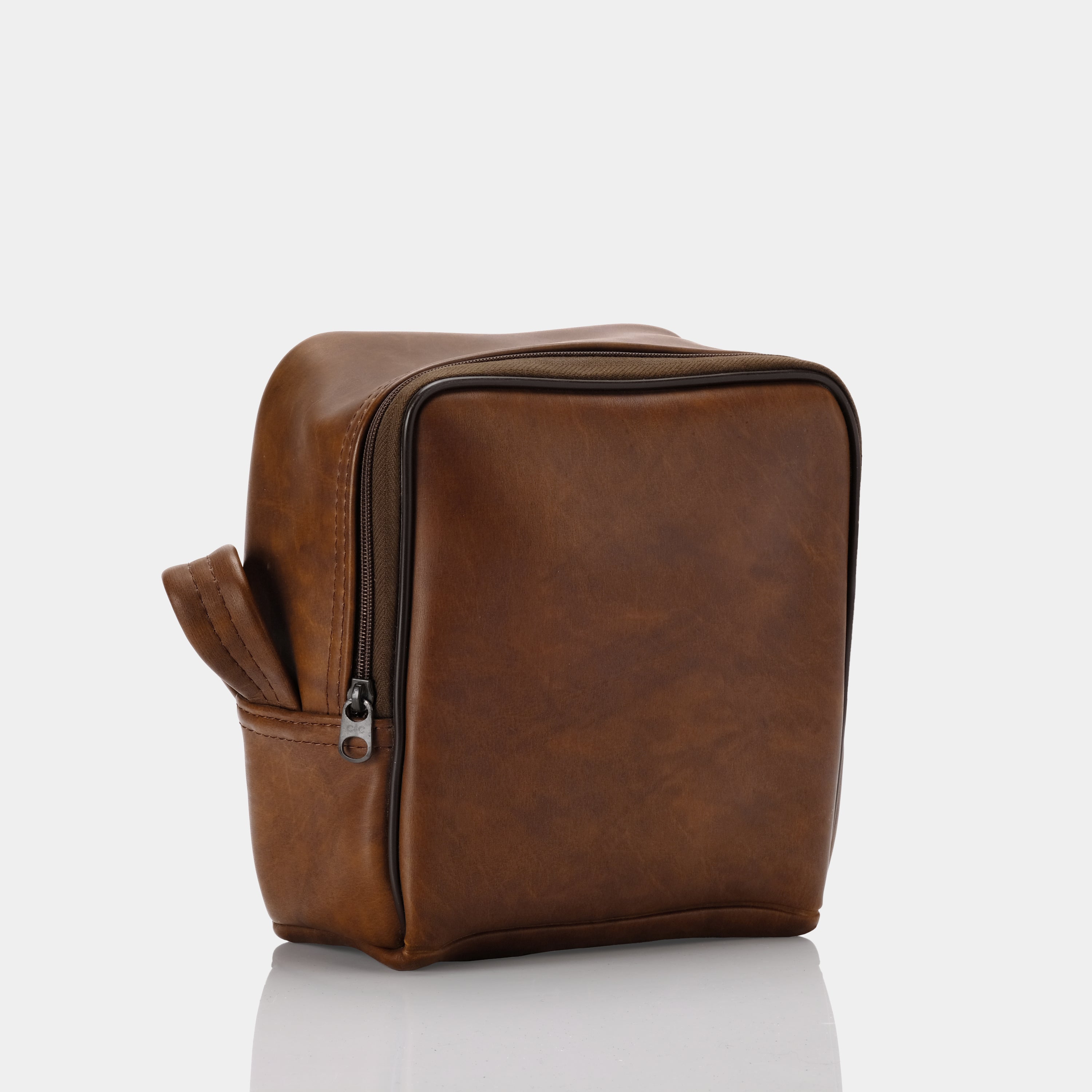 Brown Leather Camera Bag