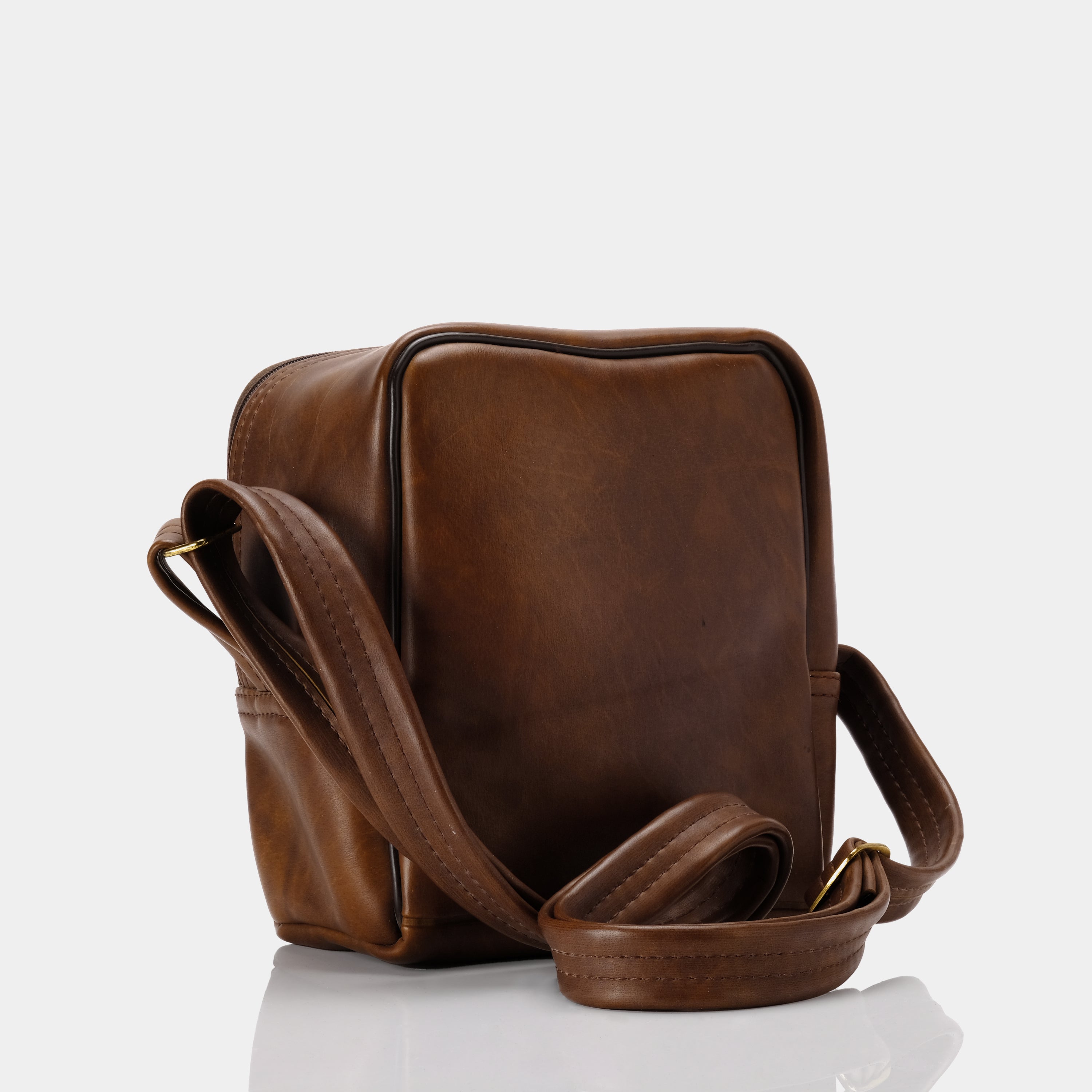 Brown Leather Camera Bag