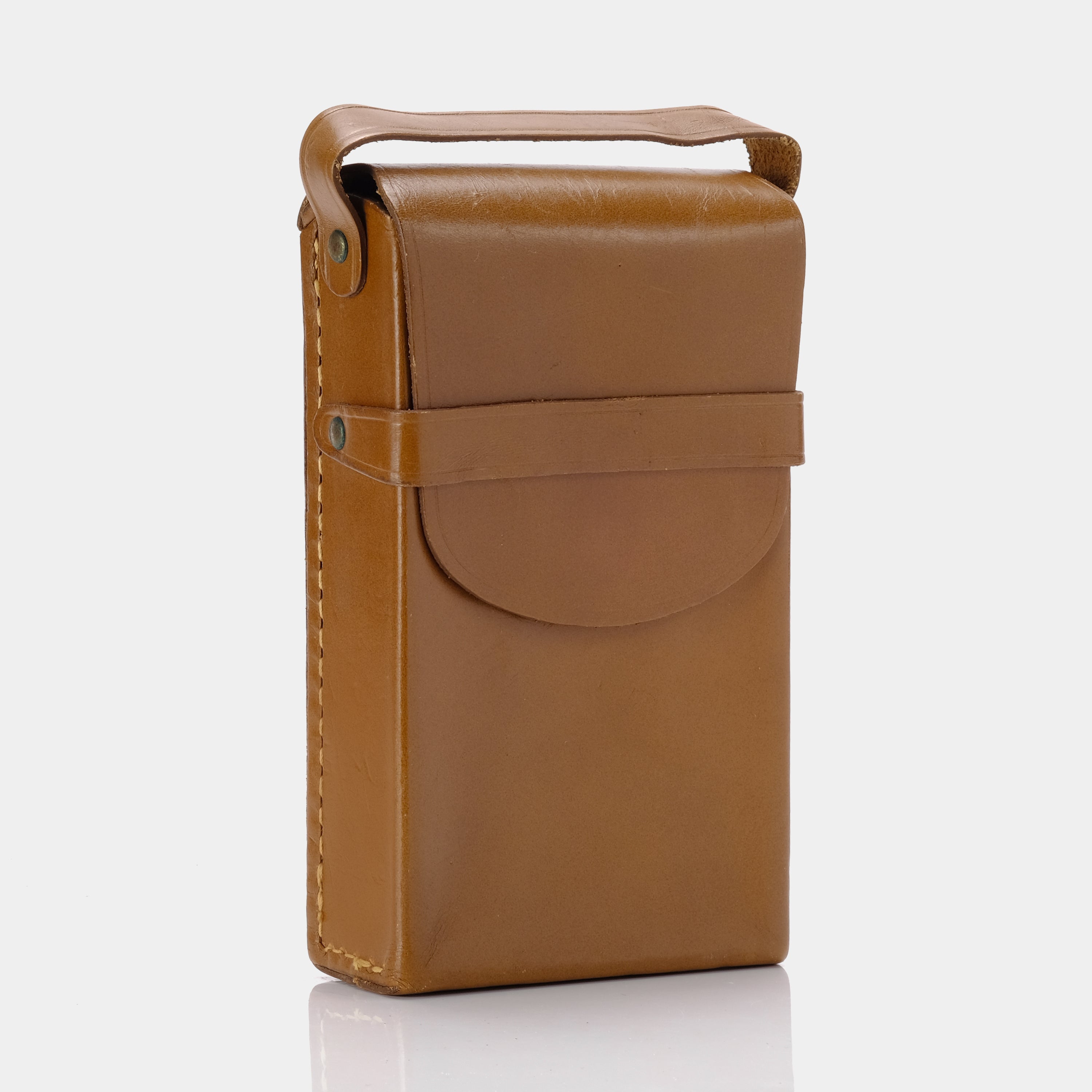 Brown Leather Folding Camera Case