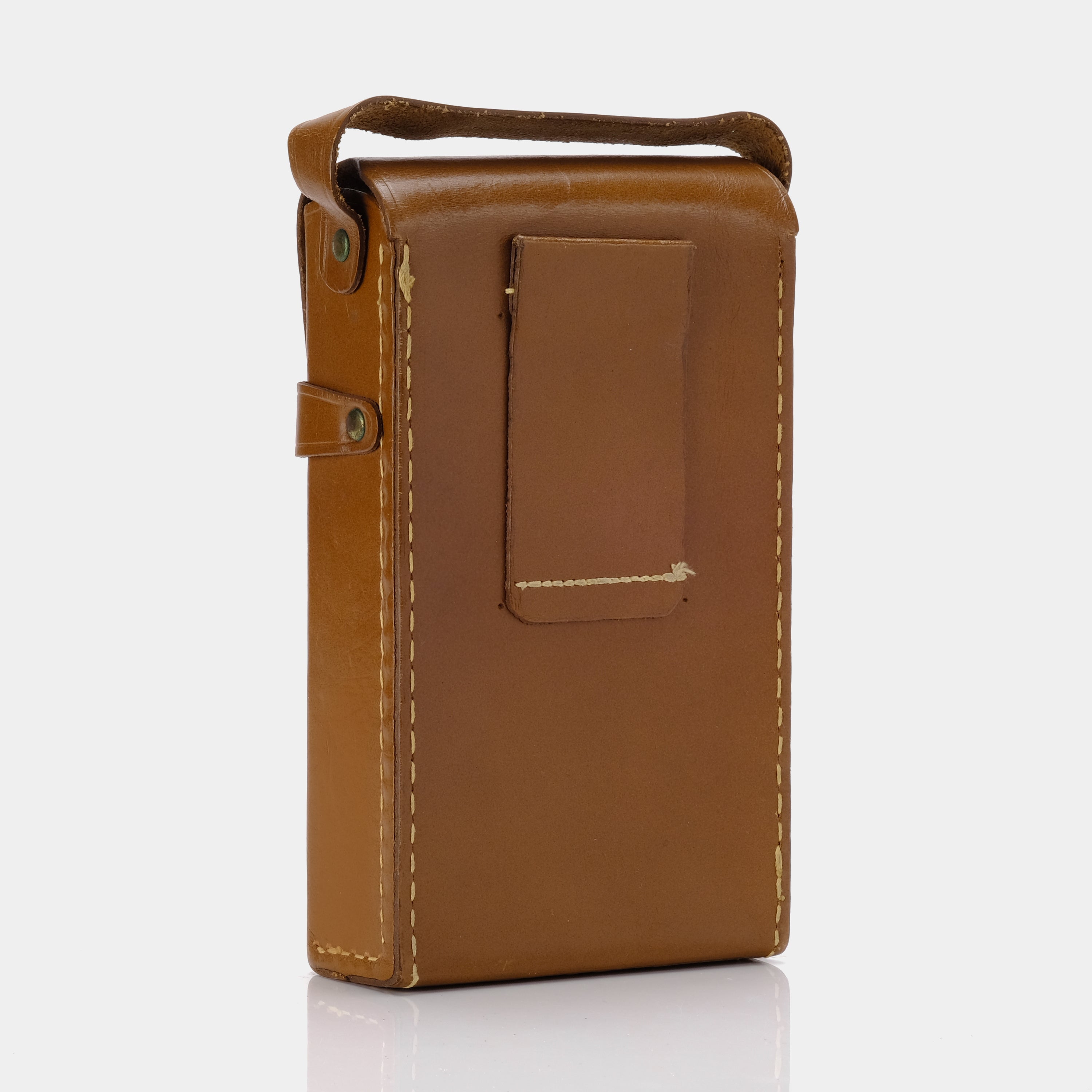 Brown Leather Folding Camera Case