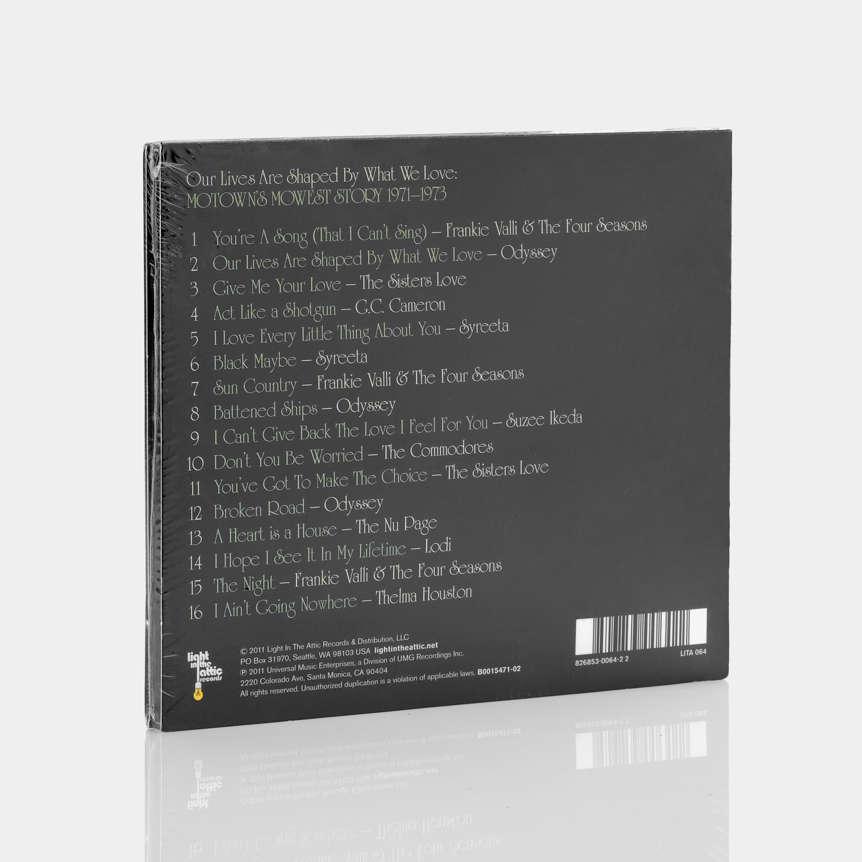 Our Lives Are Shaped By What We Love (Motown's Mowest Story 1971-1973) CD