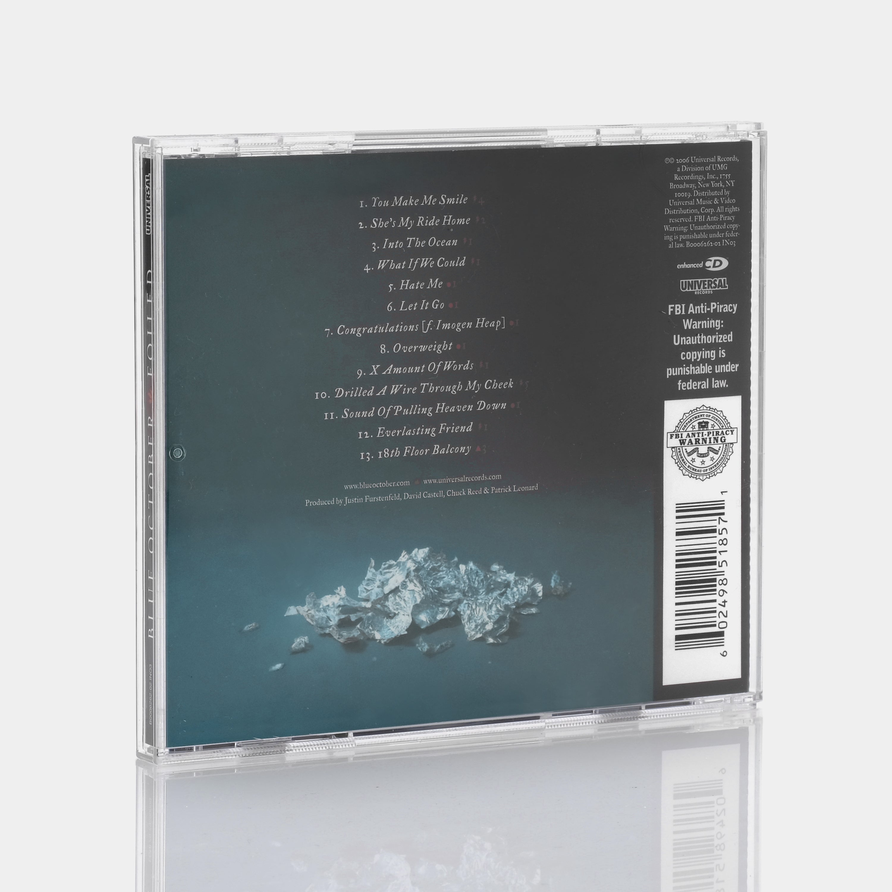 Blue October - Foiled (Enhanced) CD