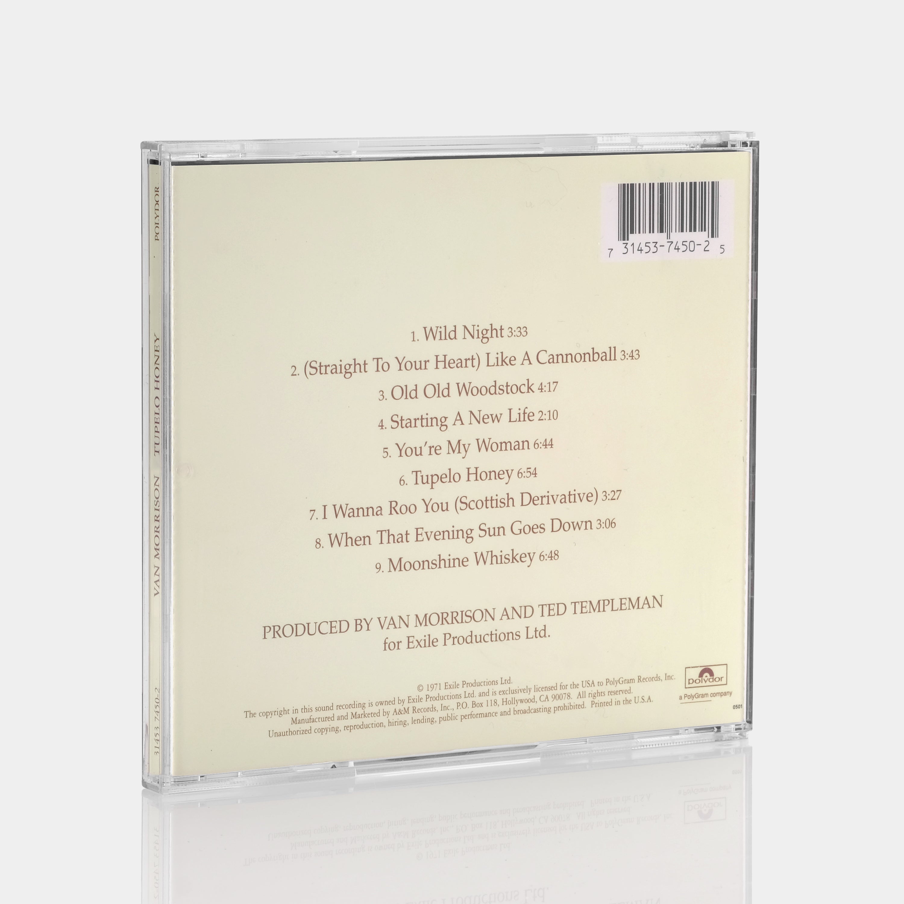 Van Morrison - Tupelo Honey CD