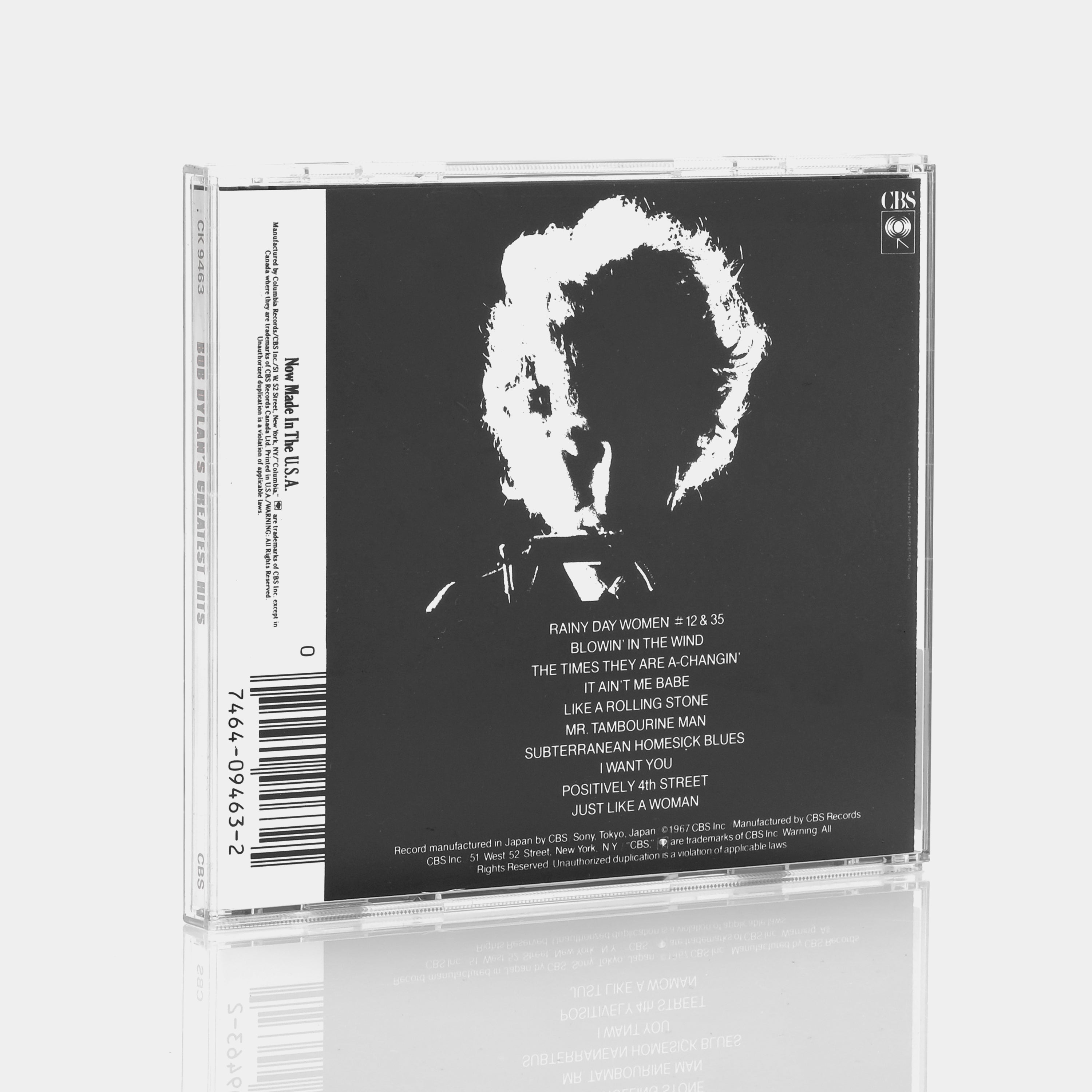 Bob Dylan - Bob Dylan's Greatest Hits CD