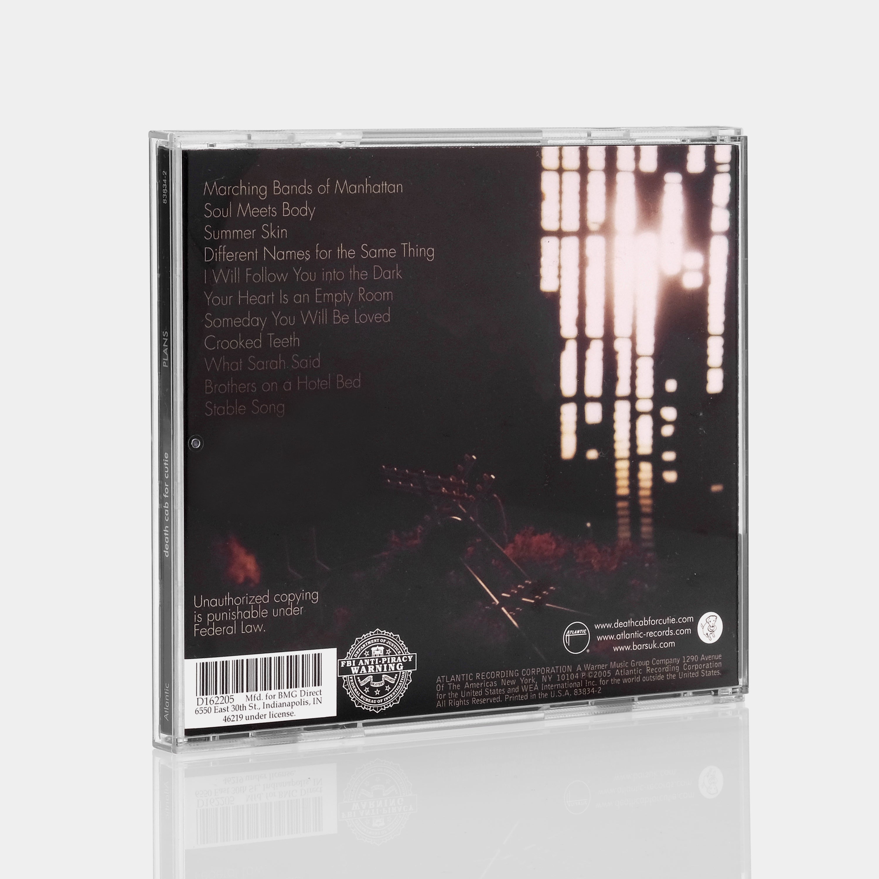 Death Cab For Cutie - Plans CD