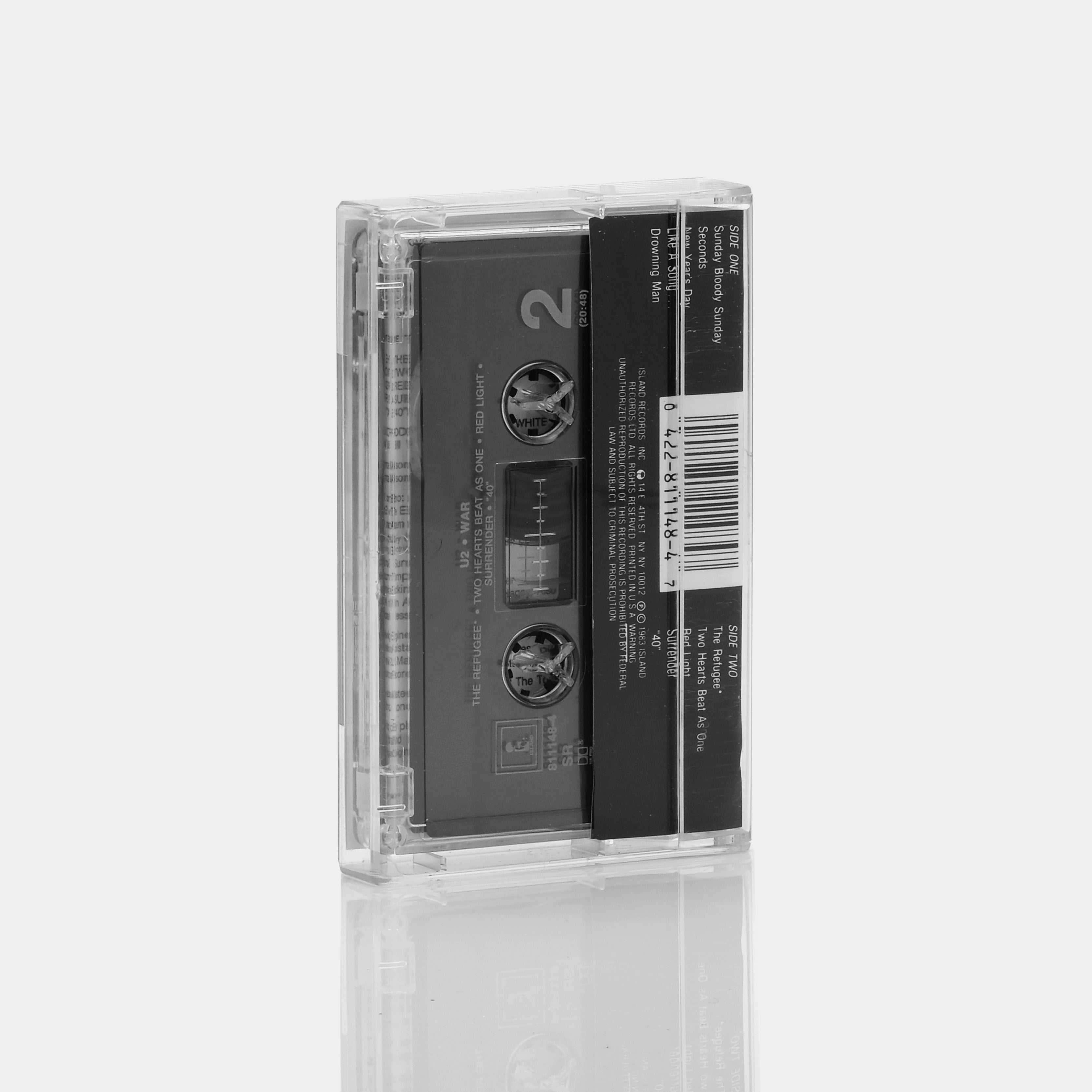U2 - War Cassette Tape