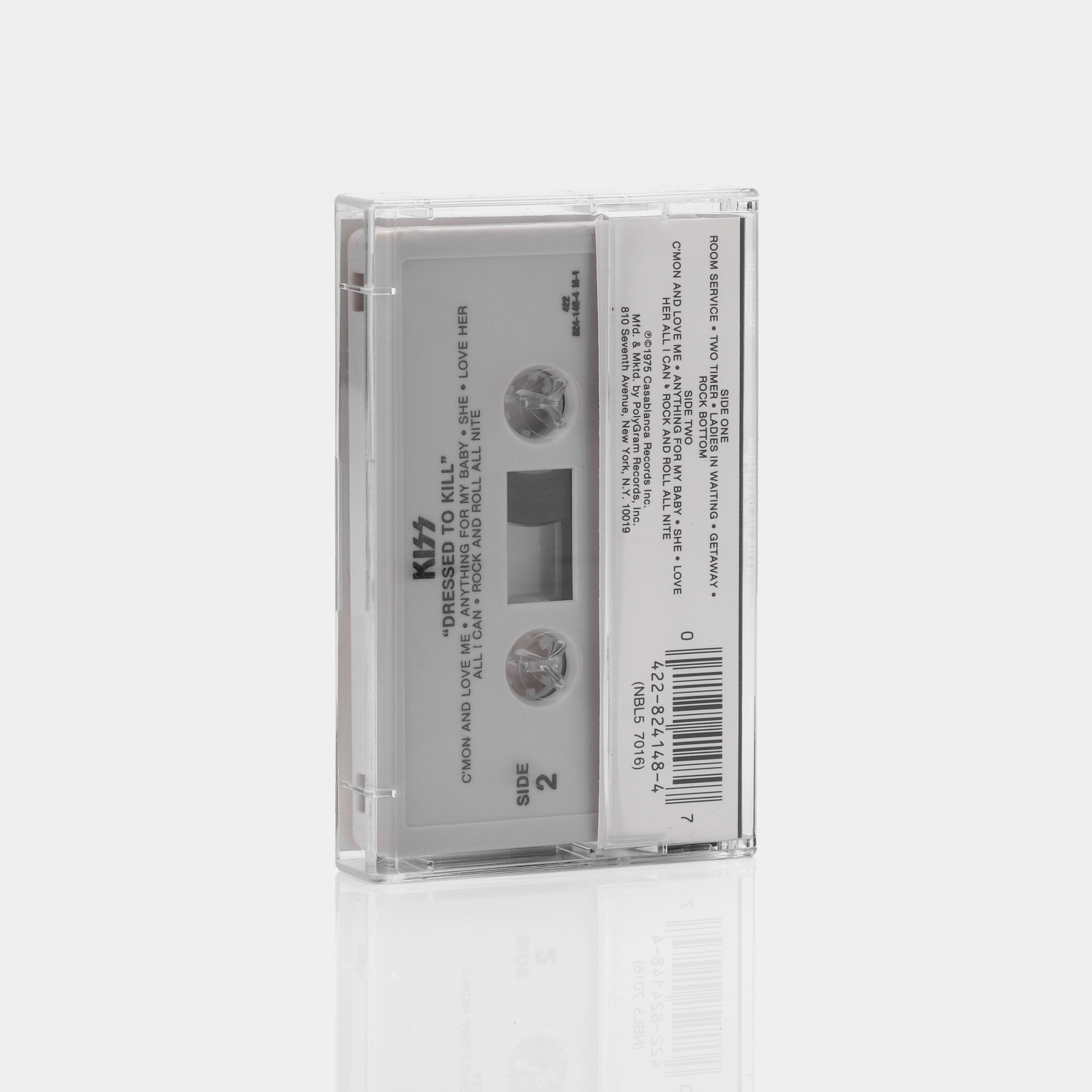 KISS - Dressed To Kill Cassette Tape