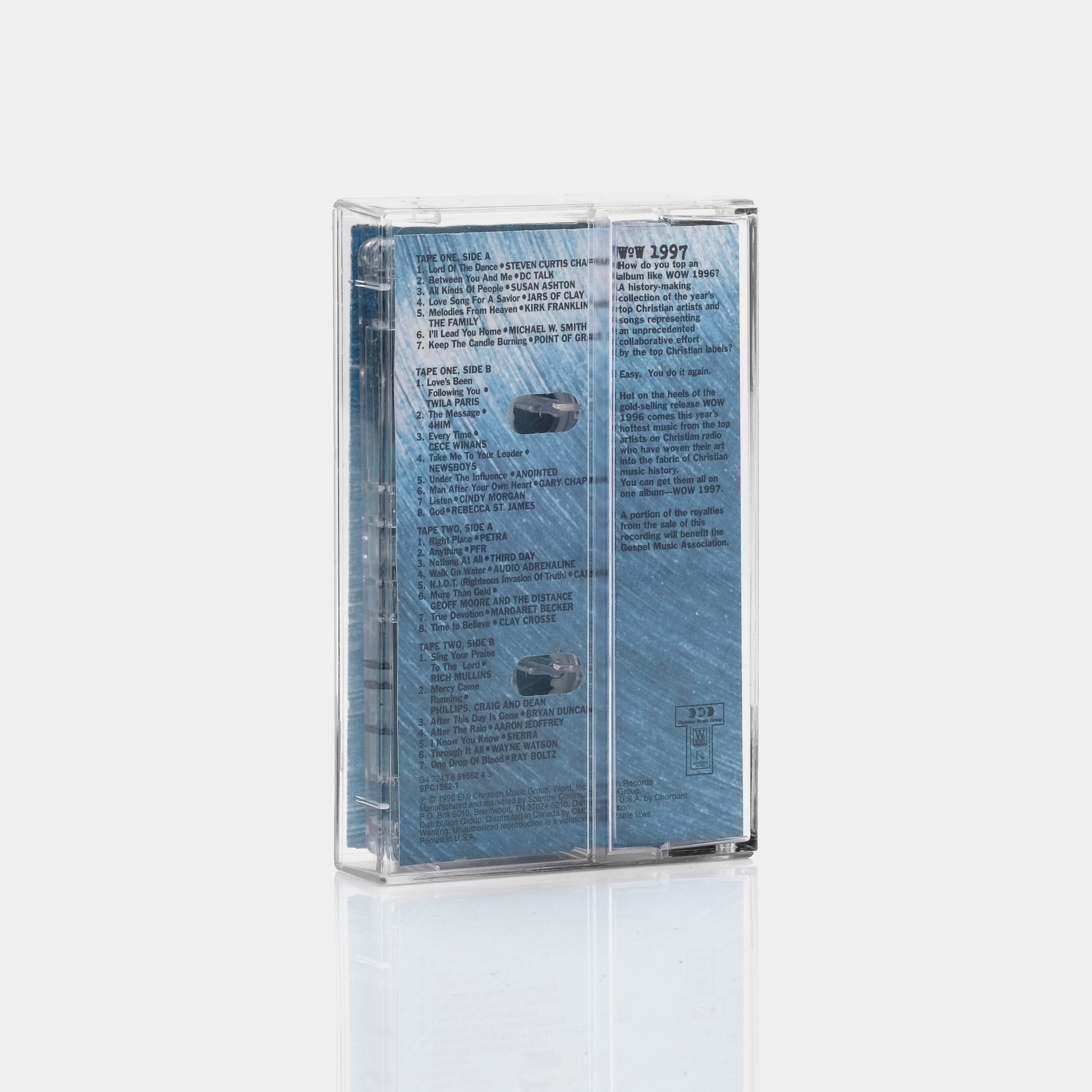 WOW 1997 The Year's 30 Top Christian Artists And Songs Cassette Tape
