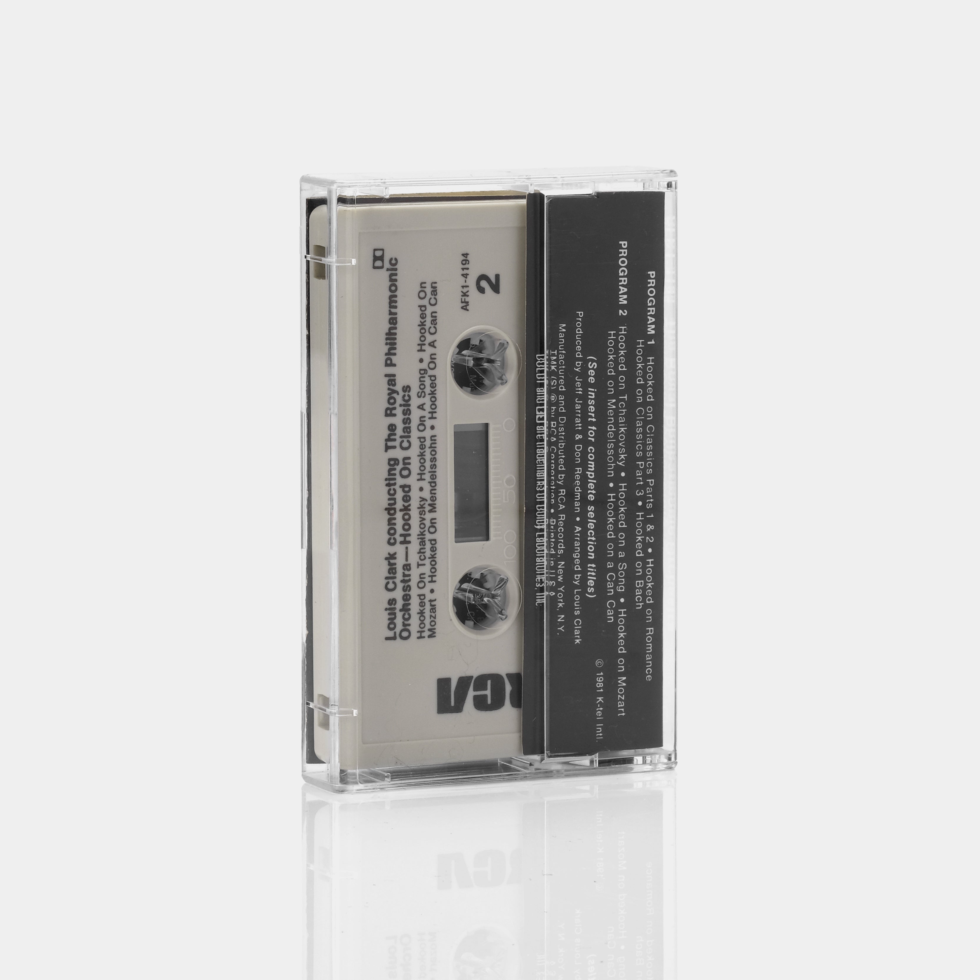 Louis Clark Conducting The Royal Philharmonic Orchestra - Hooked On Classics Cassette Tape