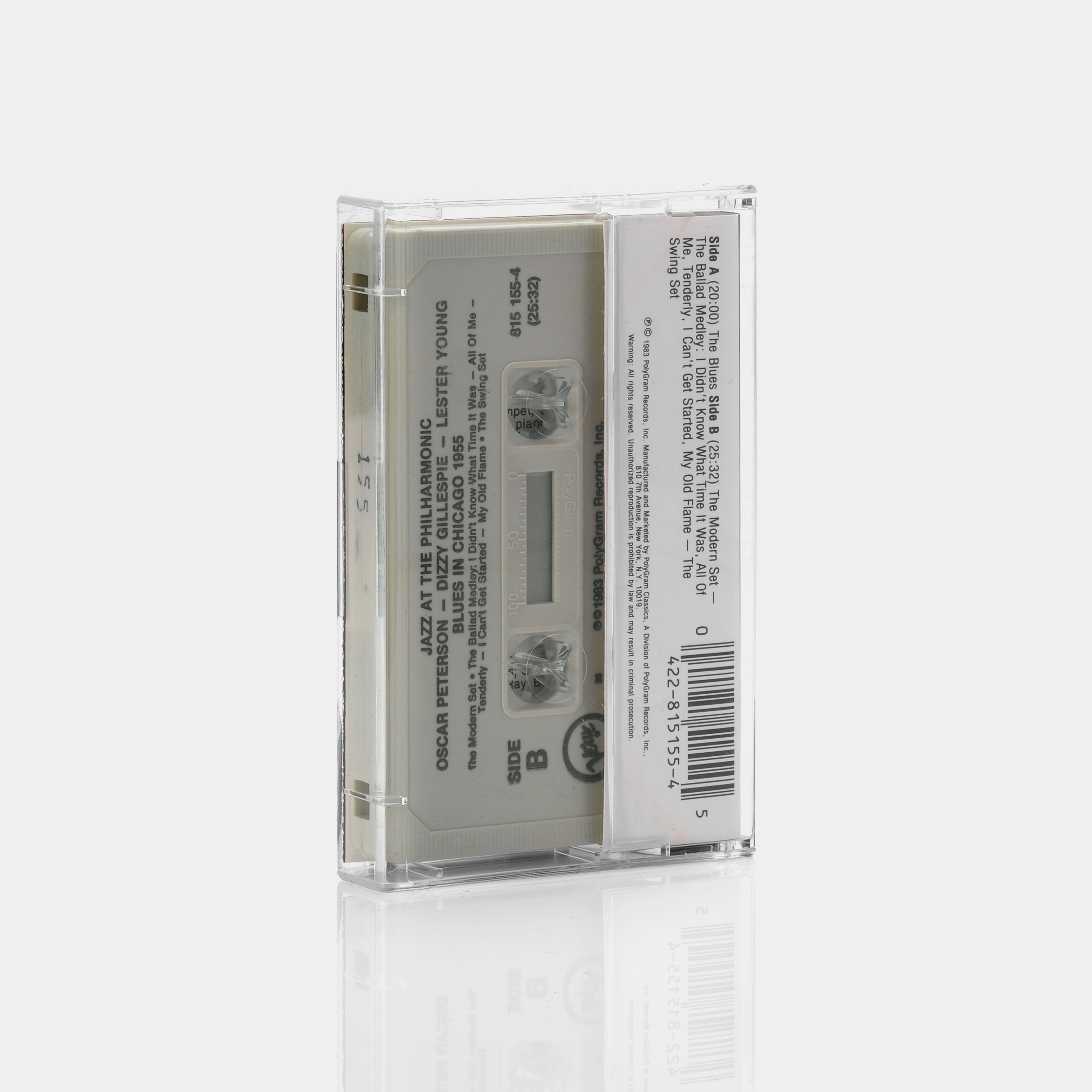 Jazz At The Philharmonic Blues In Chicago 1955 Cassette Tape