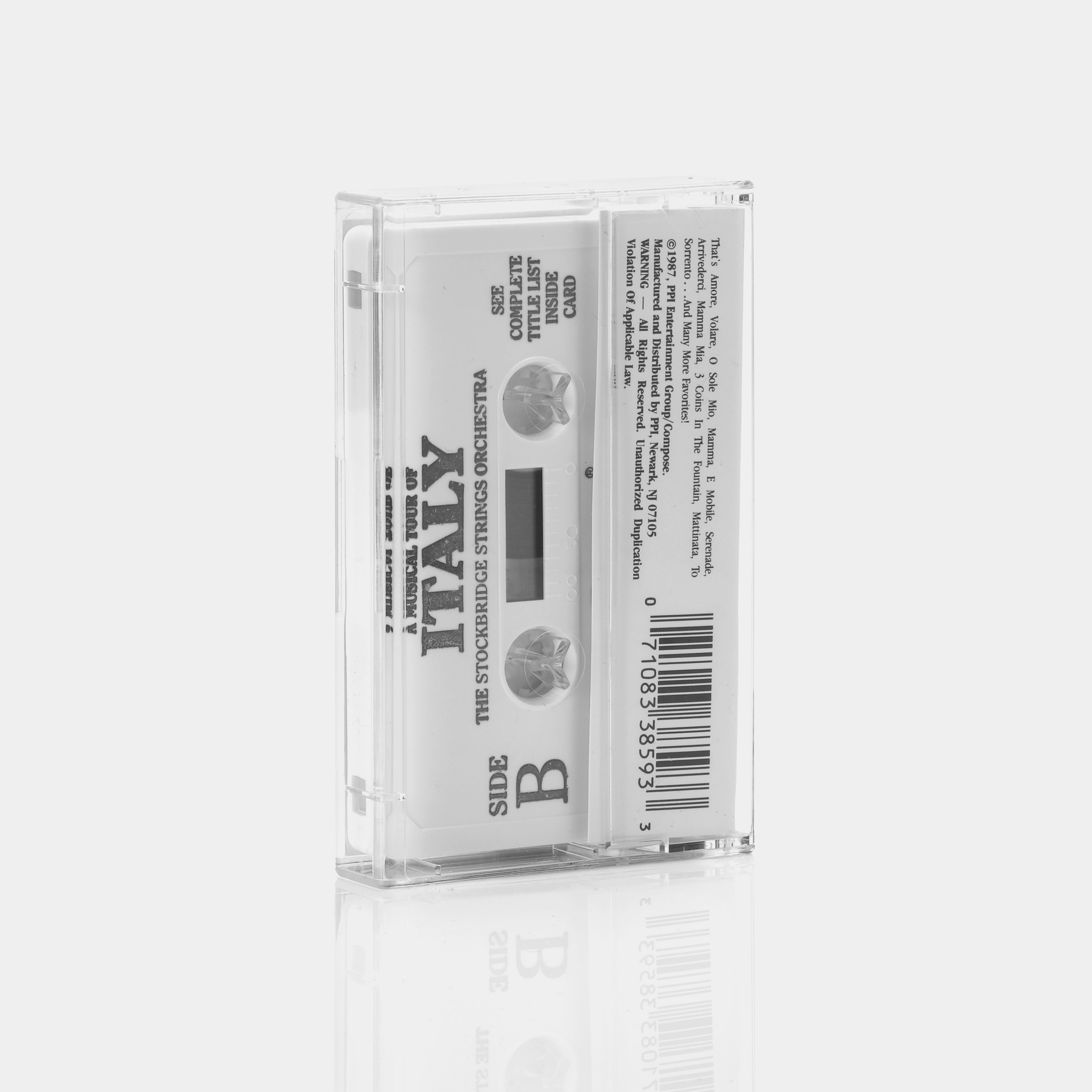 The Stockbridge Strings Orchestra - A Musical Tour Of Italy Cassette Tape