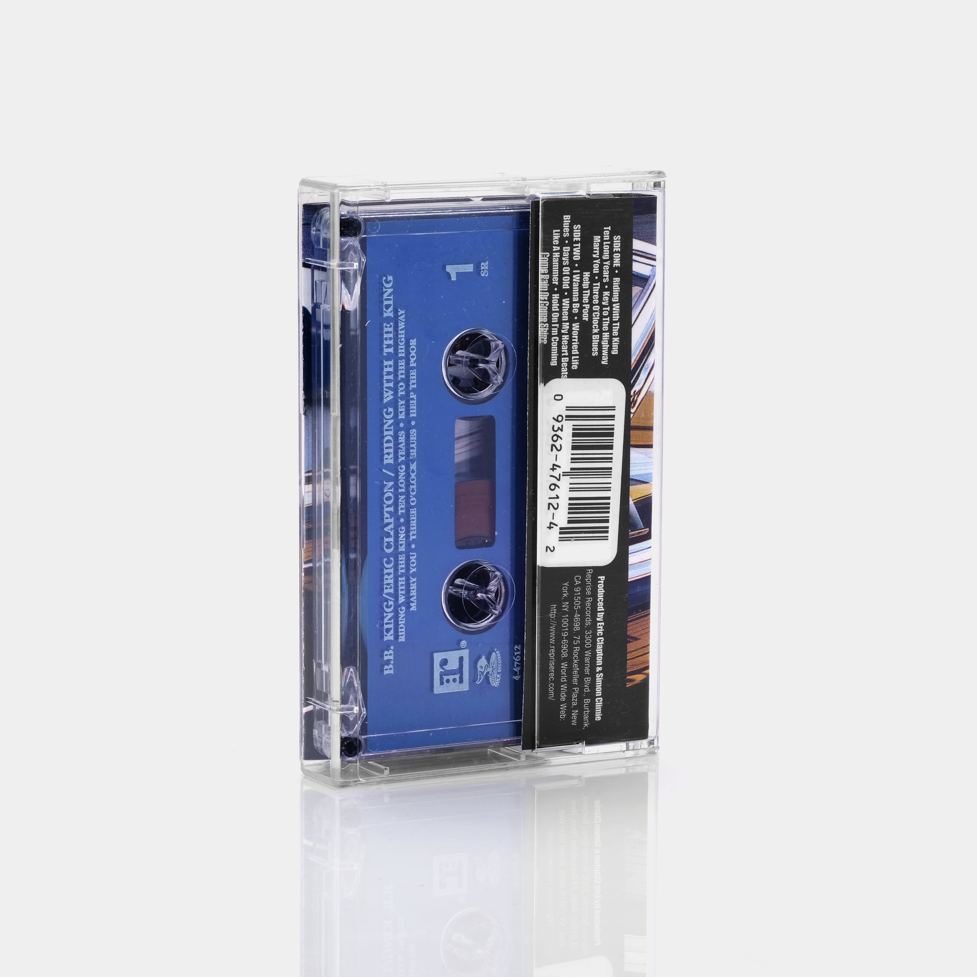 B.B. King & Eric Clapton - Riding With The King Cassette Tape