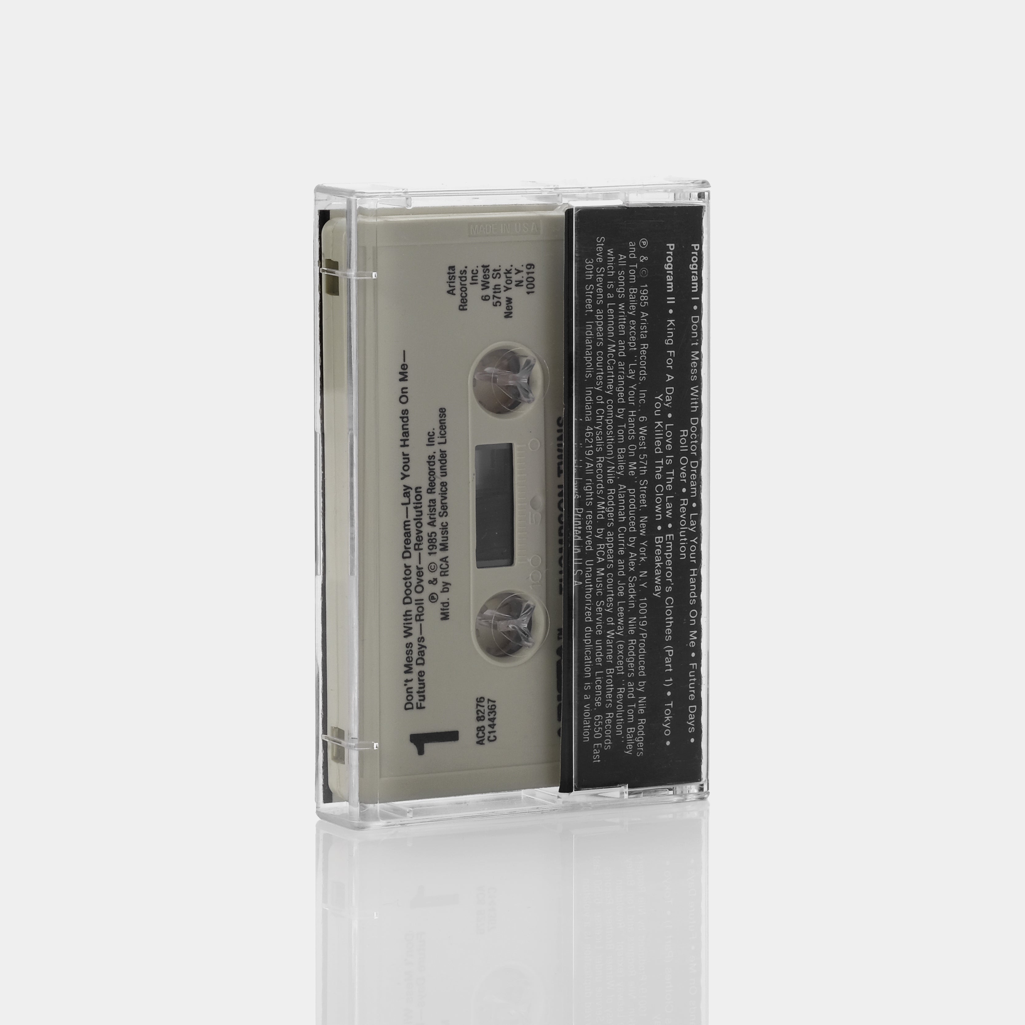 Thompson Twins - Here's To Future Days Cassette Tape