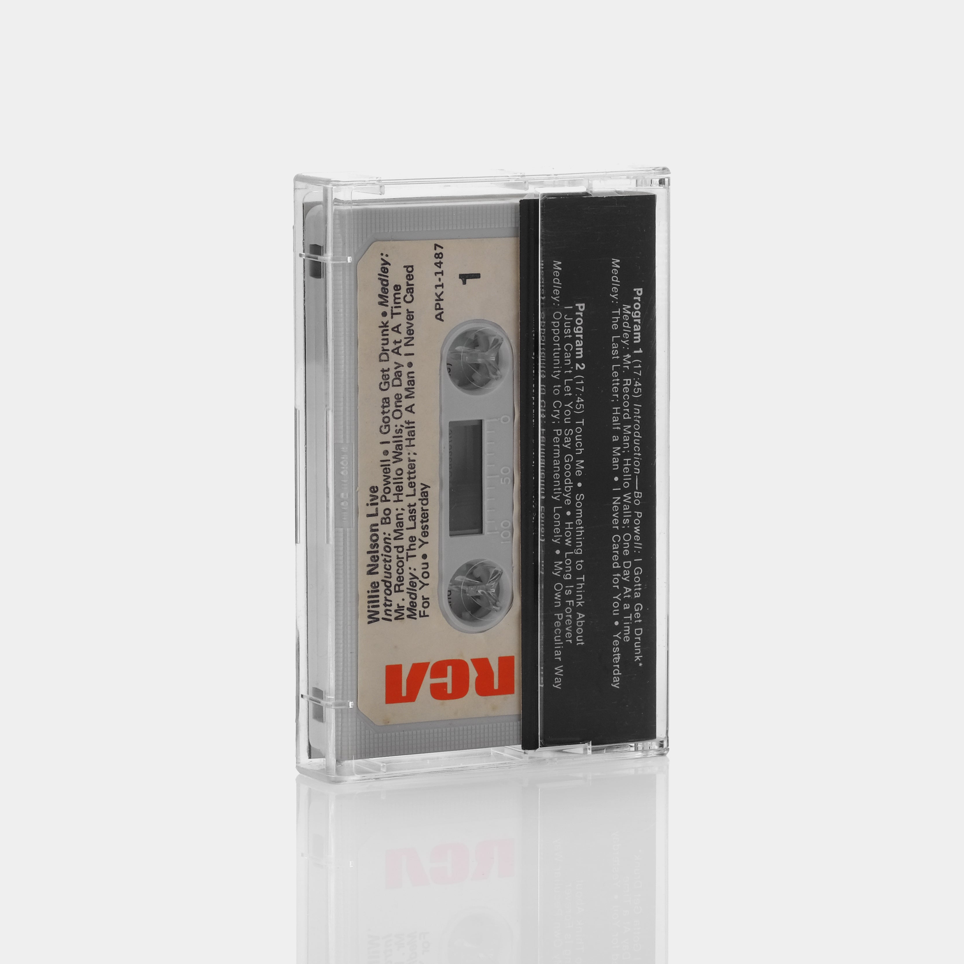 Willie Nelson - Willie Nelson Live Cassette Tape