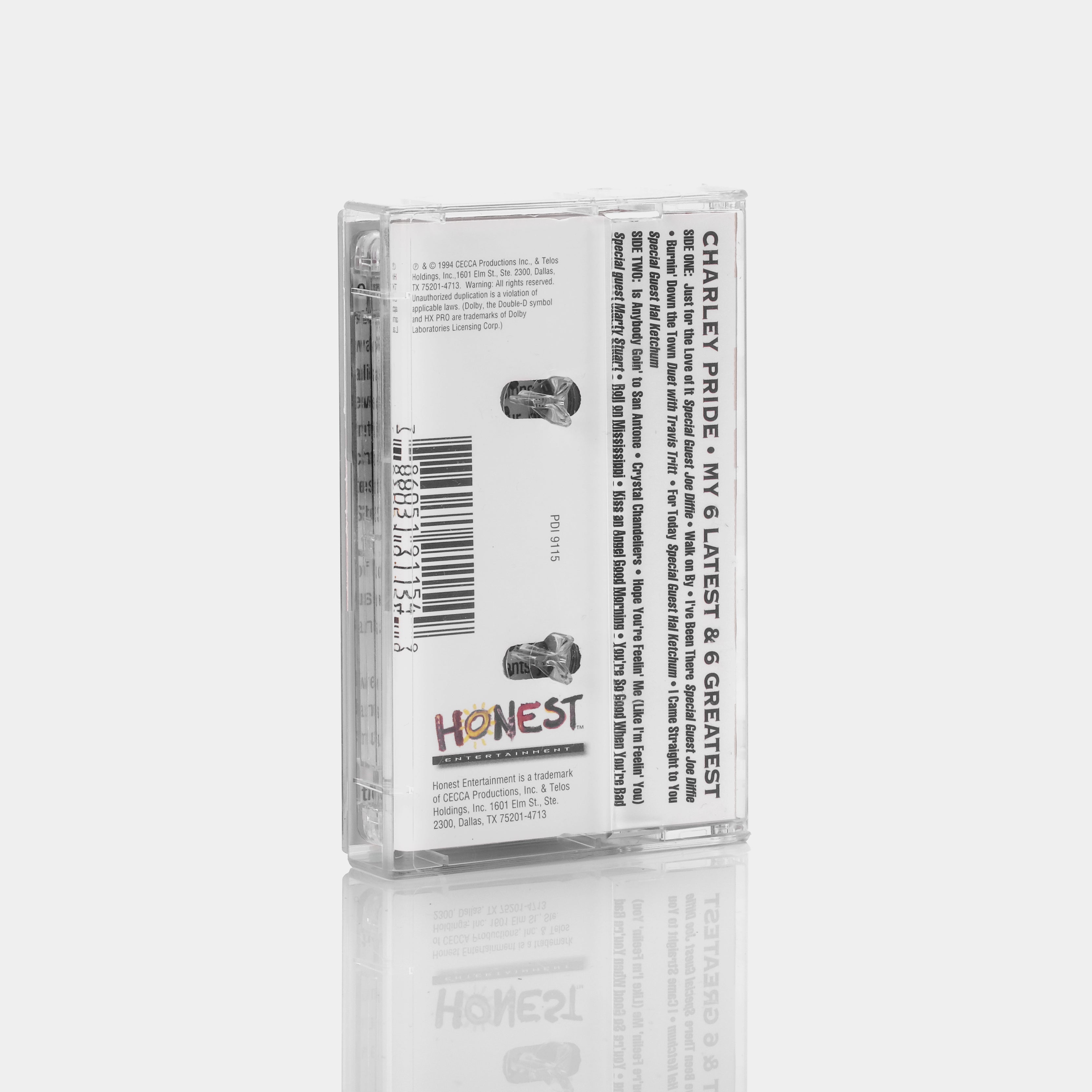 Charley Pride - Pride! - My 6 Latest & 6 Greatest Cassette Tape