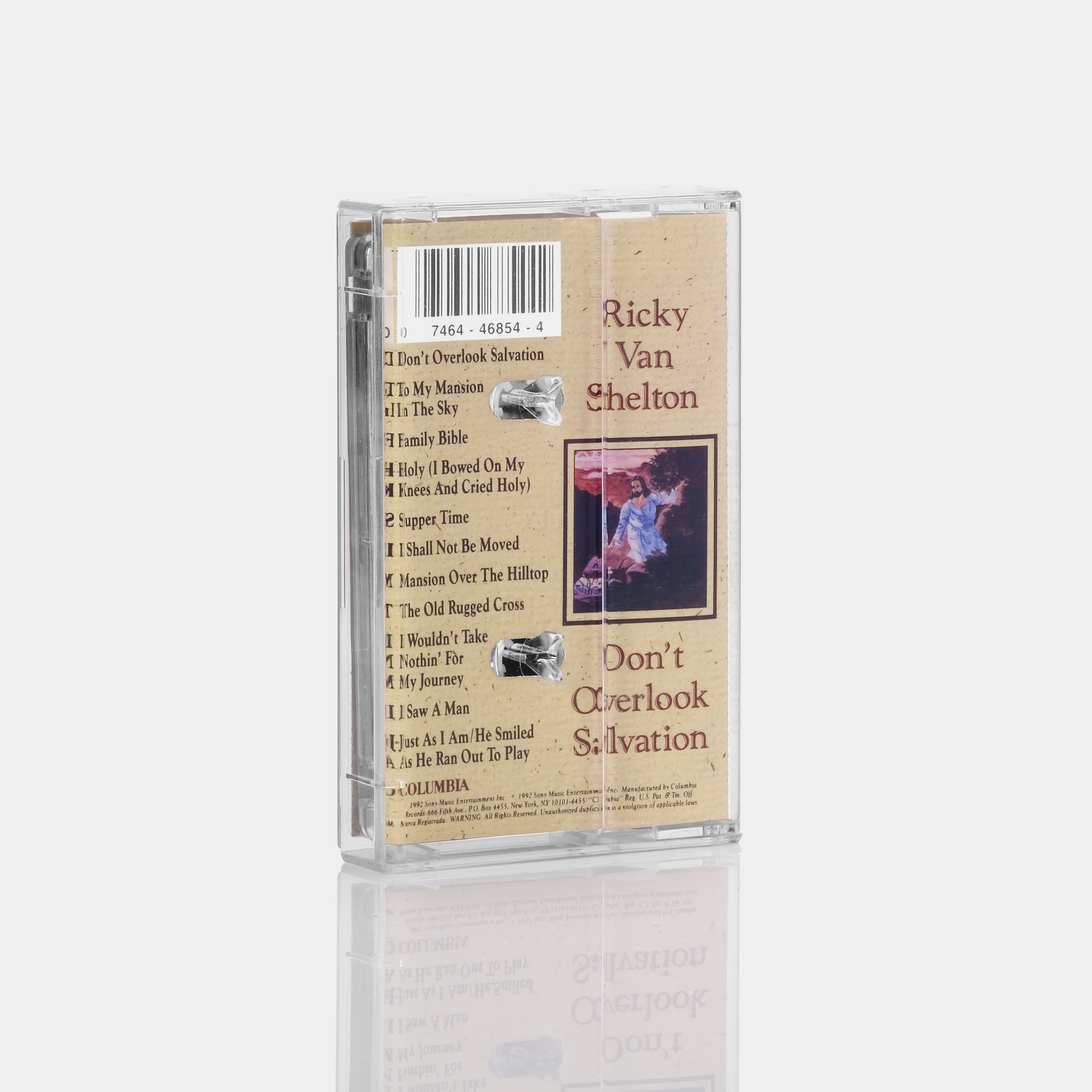 Ricky Van Shelton - Don't Overlook Salvation Cassette Tape