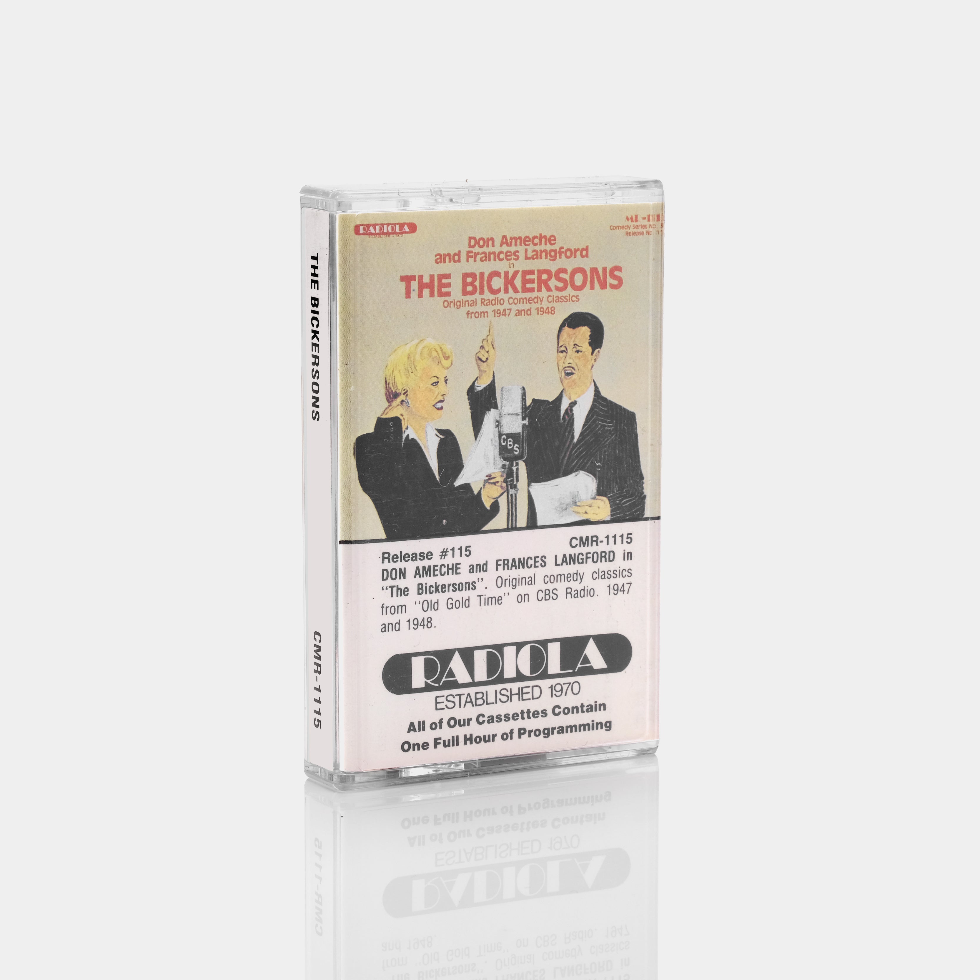 Don Ameche and Frances Langford - The Bickersons Cassette Tape