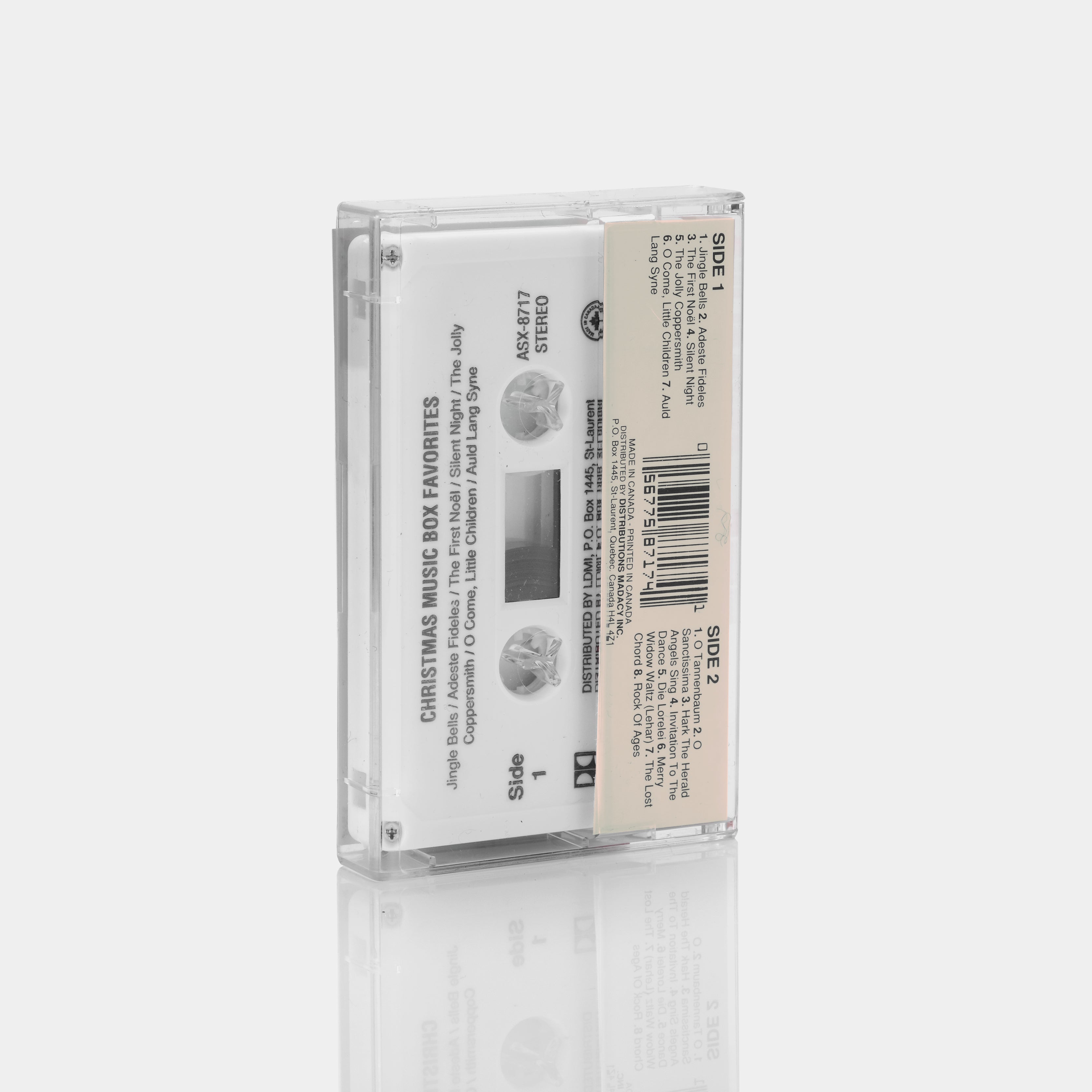 Christmas Music Box Favorites Cassette Tape