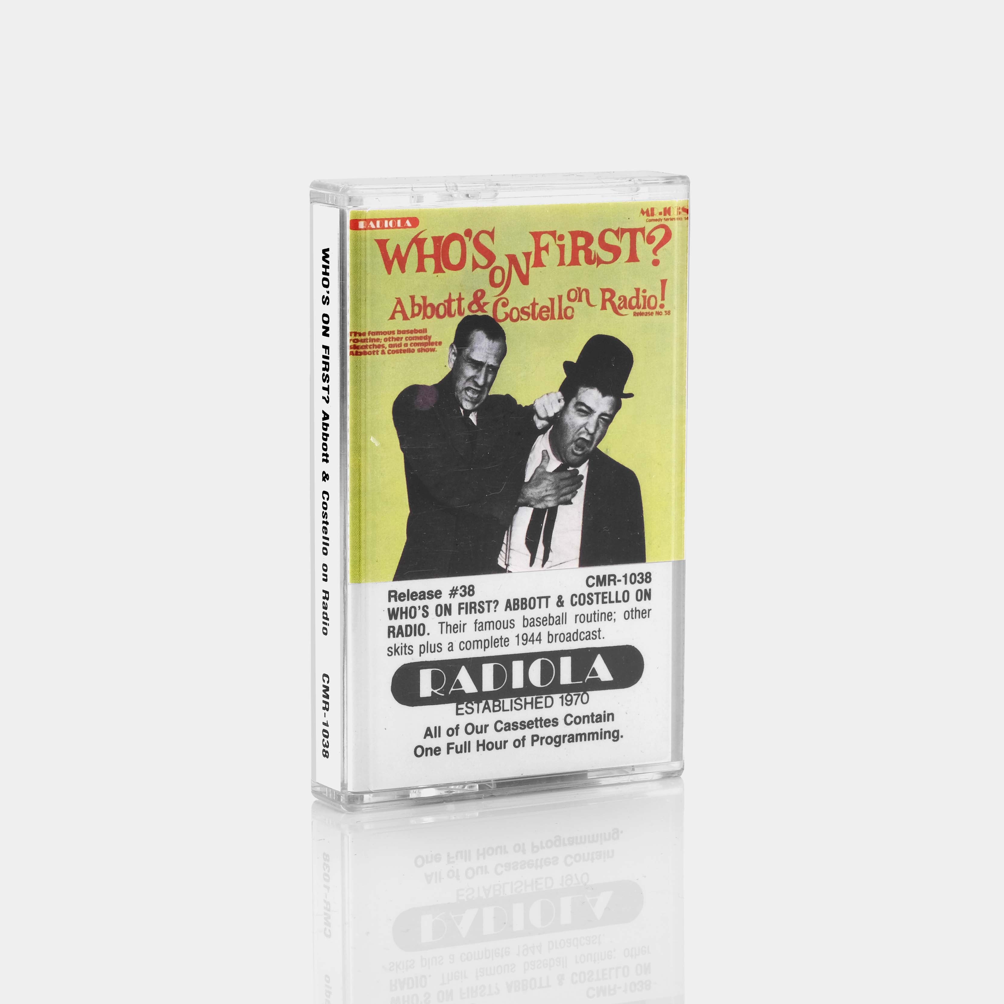 Abbott & Costello - Who's On First? Cassette Tape