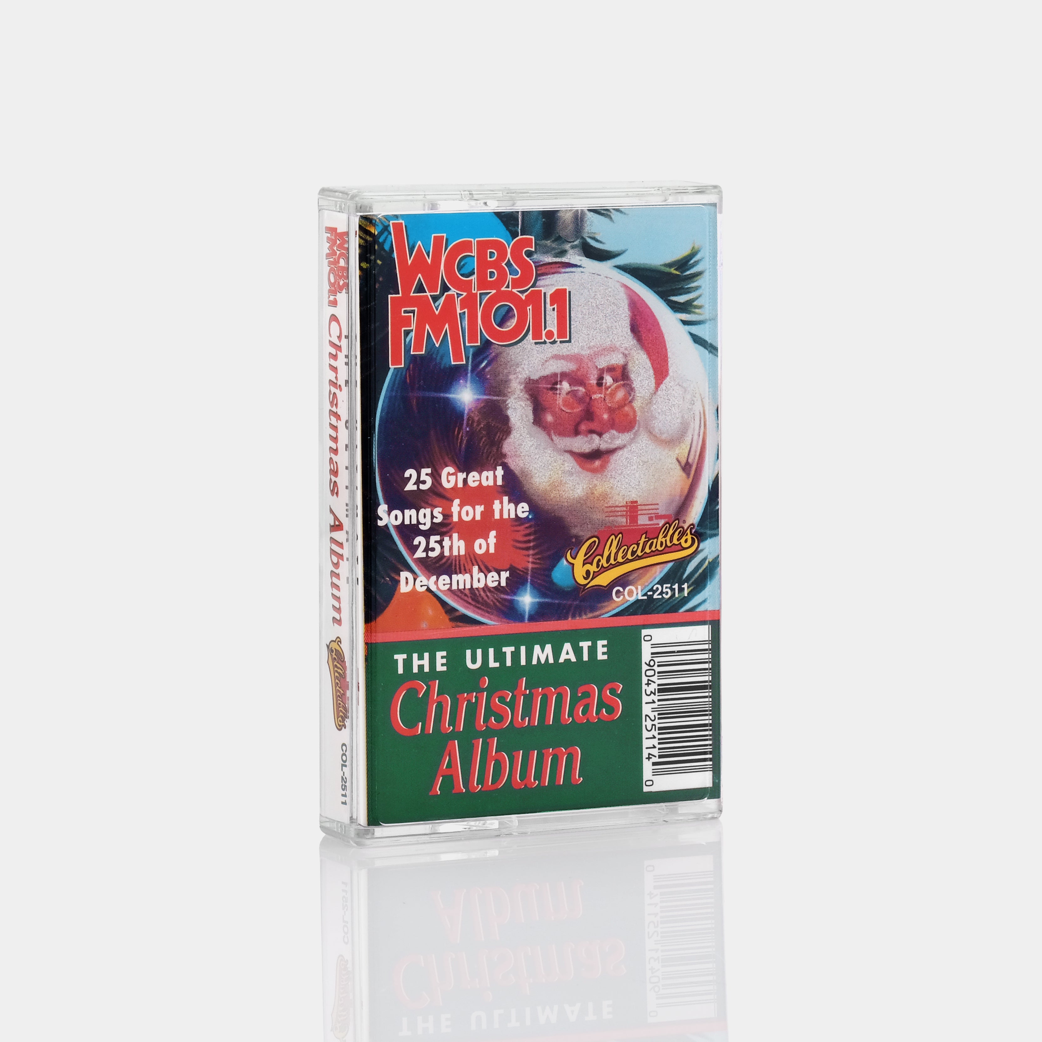 WCBS-FM 101.1 The Ultimate Christmas Album Cassette Tape