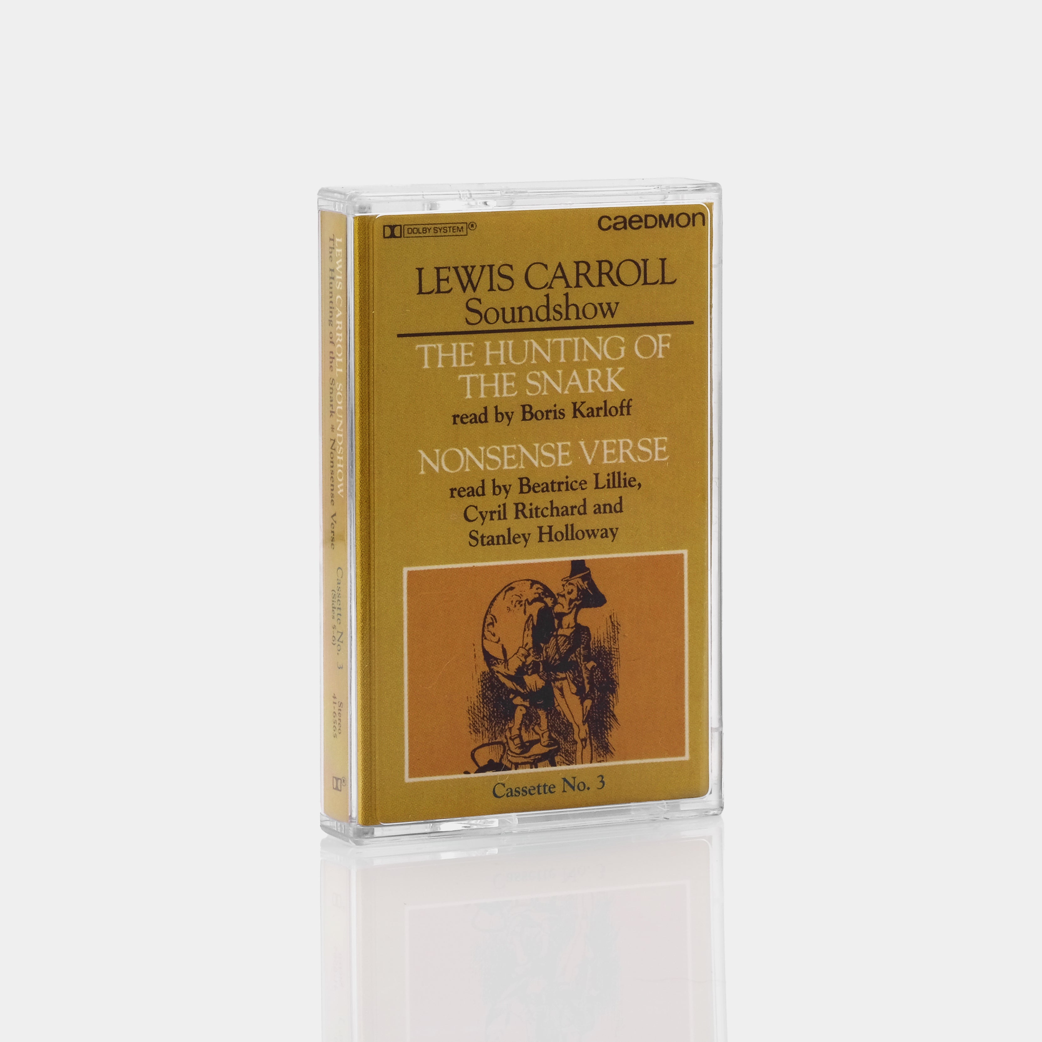 Lewis Carroll Soundshow - The Hunting Of The Snark & Nonsense Verse Audio Book Cassette Tape
