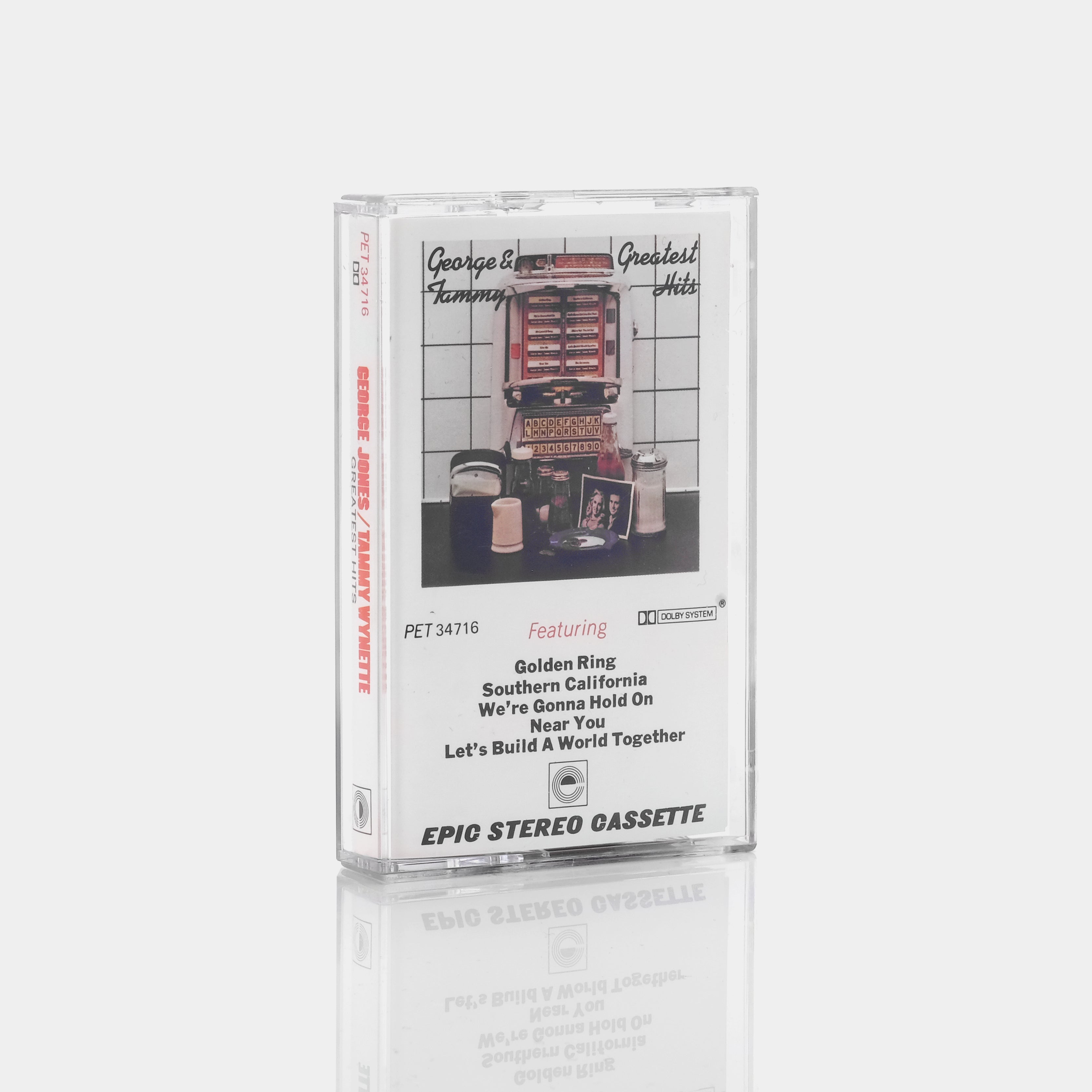 George Jones/Tammy Wynette - Greatest Hits Cassette Tape